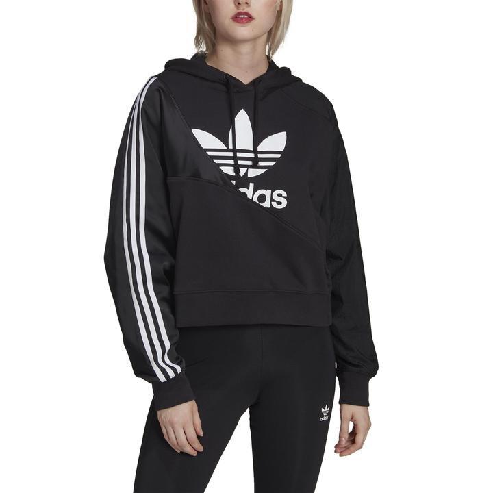 Adicolor Split Trefoil Hoodie, Black, , large image number 0
