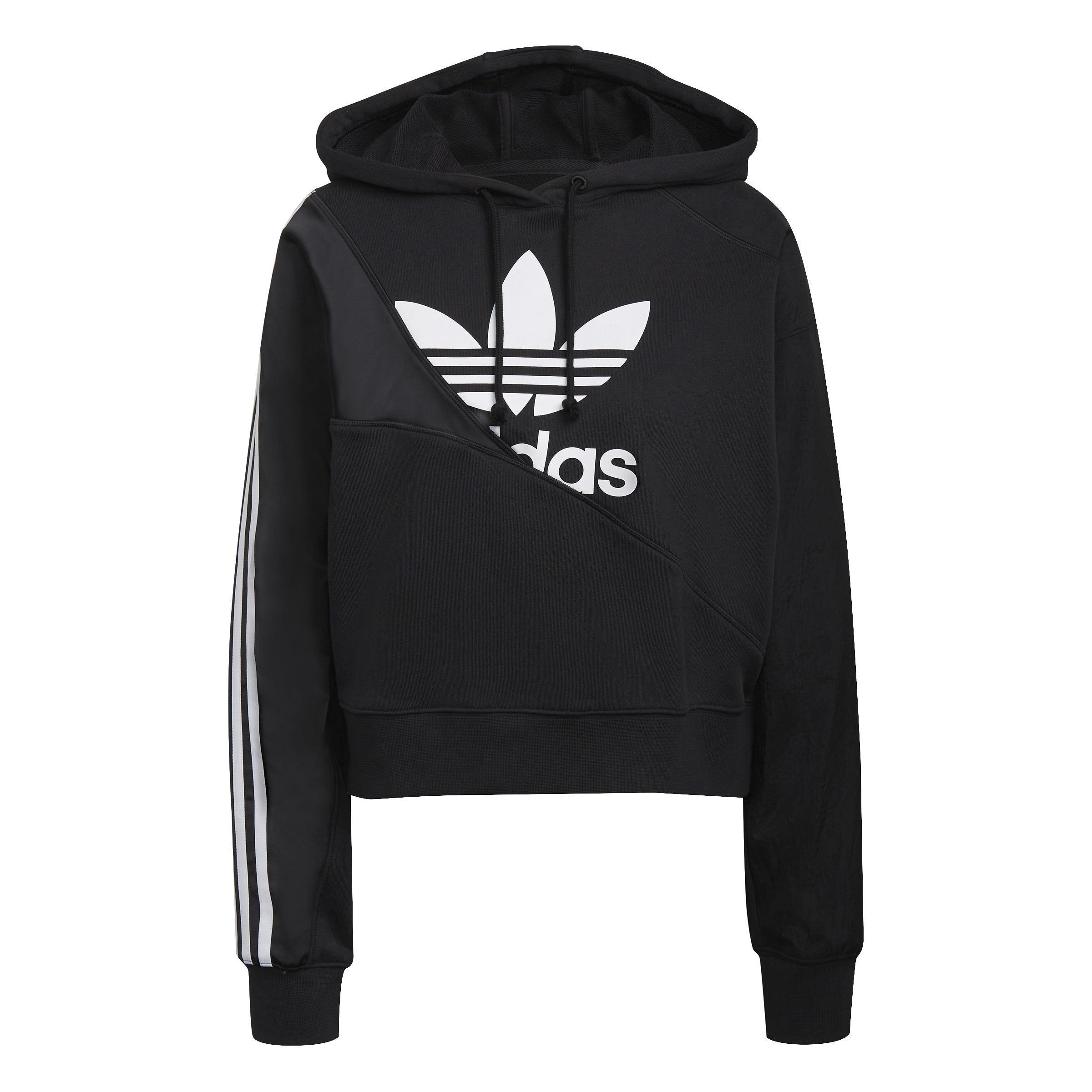 Adicolor Split Trefoil Hoodie, Black, , large image number 6