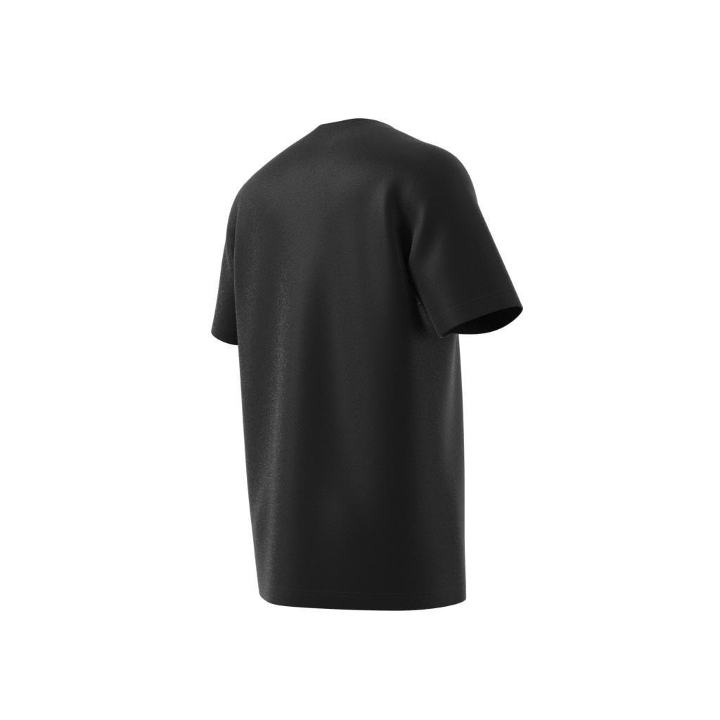 Trefoil T-Shirt, Black, A901_ONE, large image number 3
