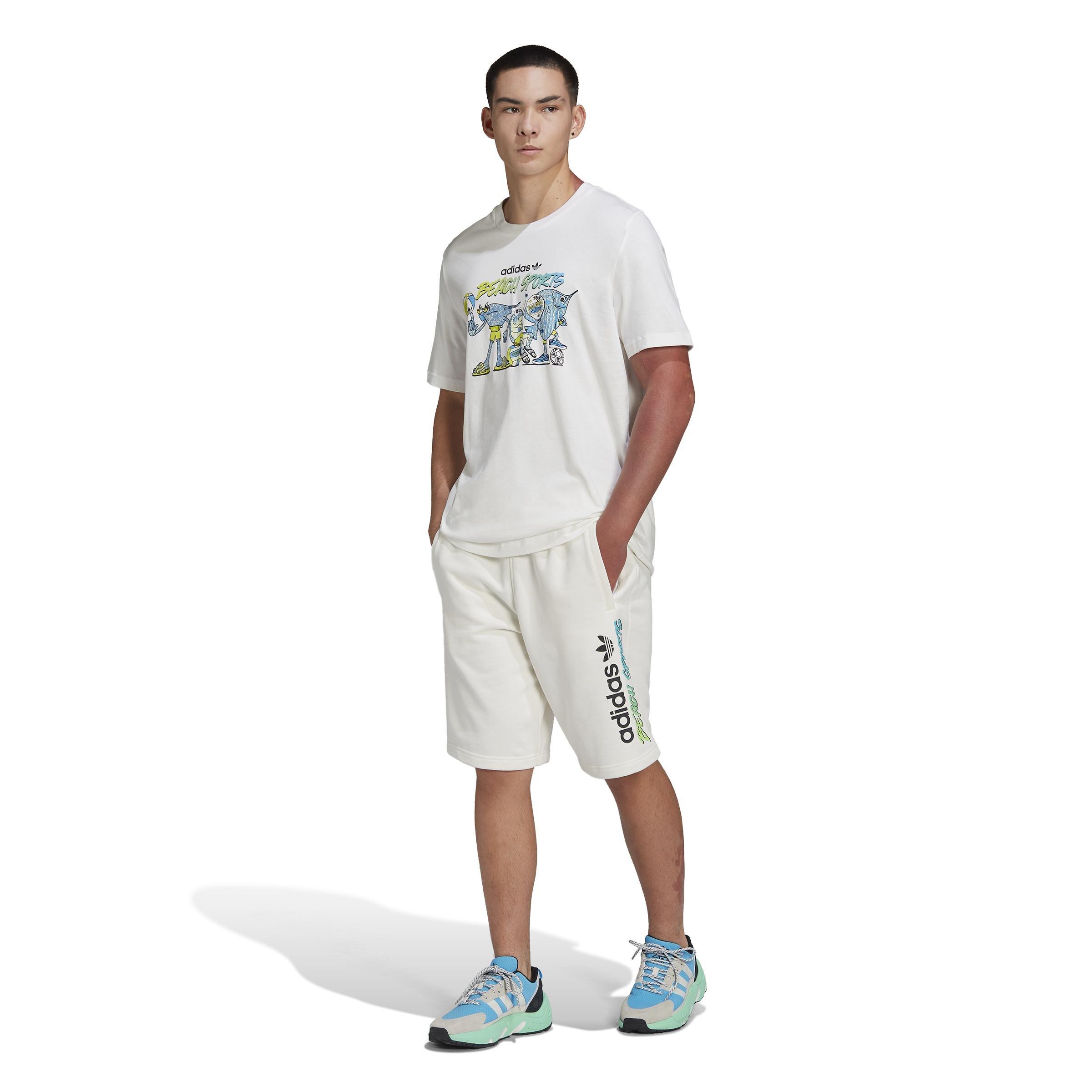 Graphic Stoked Fish T-Shirt, White, A901_ONE, large image number 0