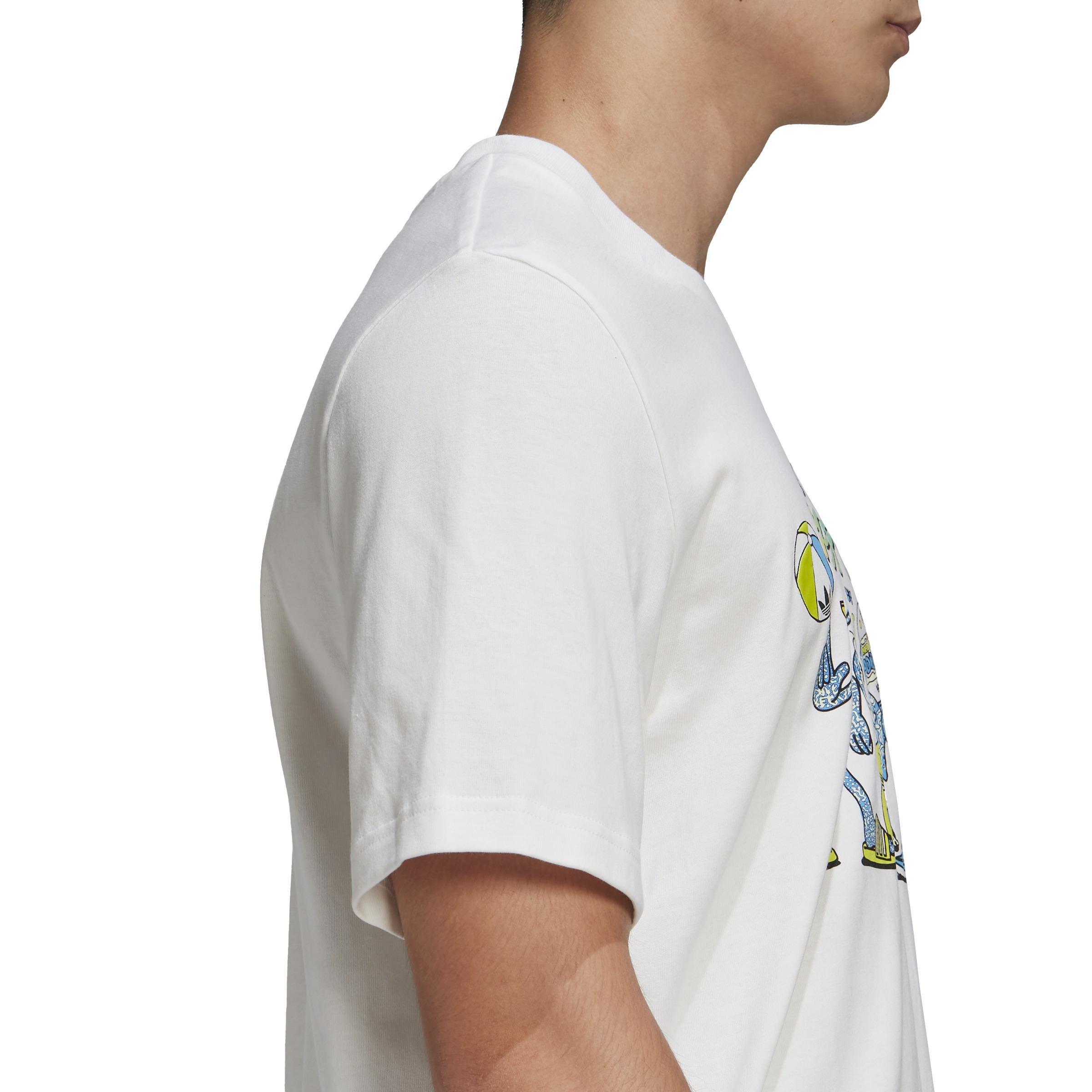 Graphic Stoked Fish T-Shirt, White, A901_ONE, large image number 2