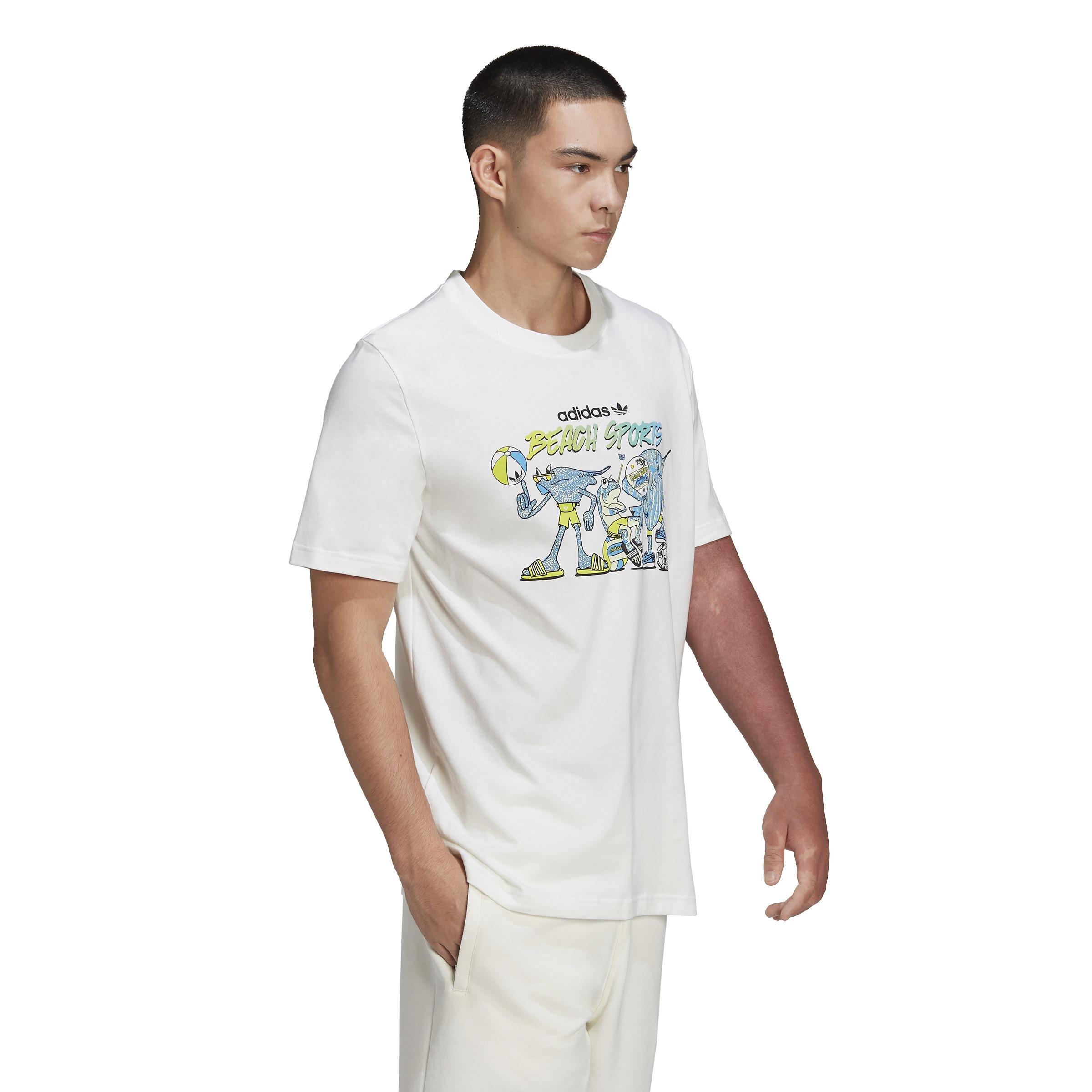 Graphic Stoked Fish T-Shirt, White, A901_ONE, large image number 12