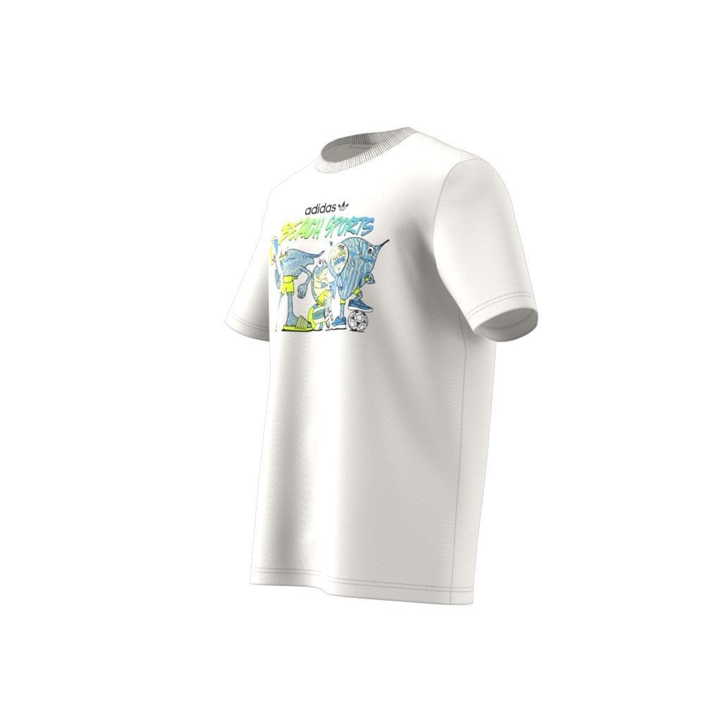 Graphic Stoked Fish T-Shirt, White, A901_ONE, large image number 15