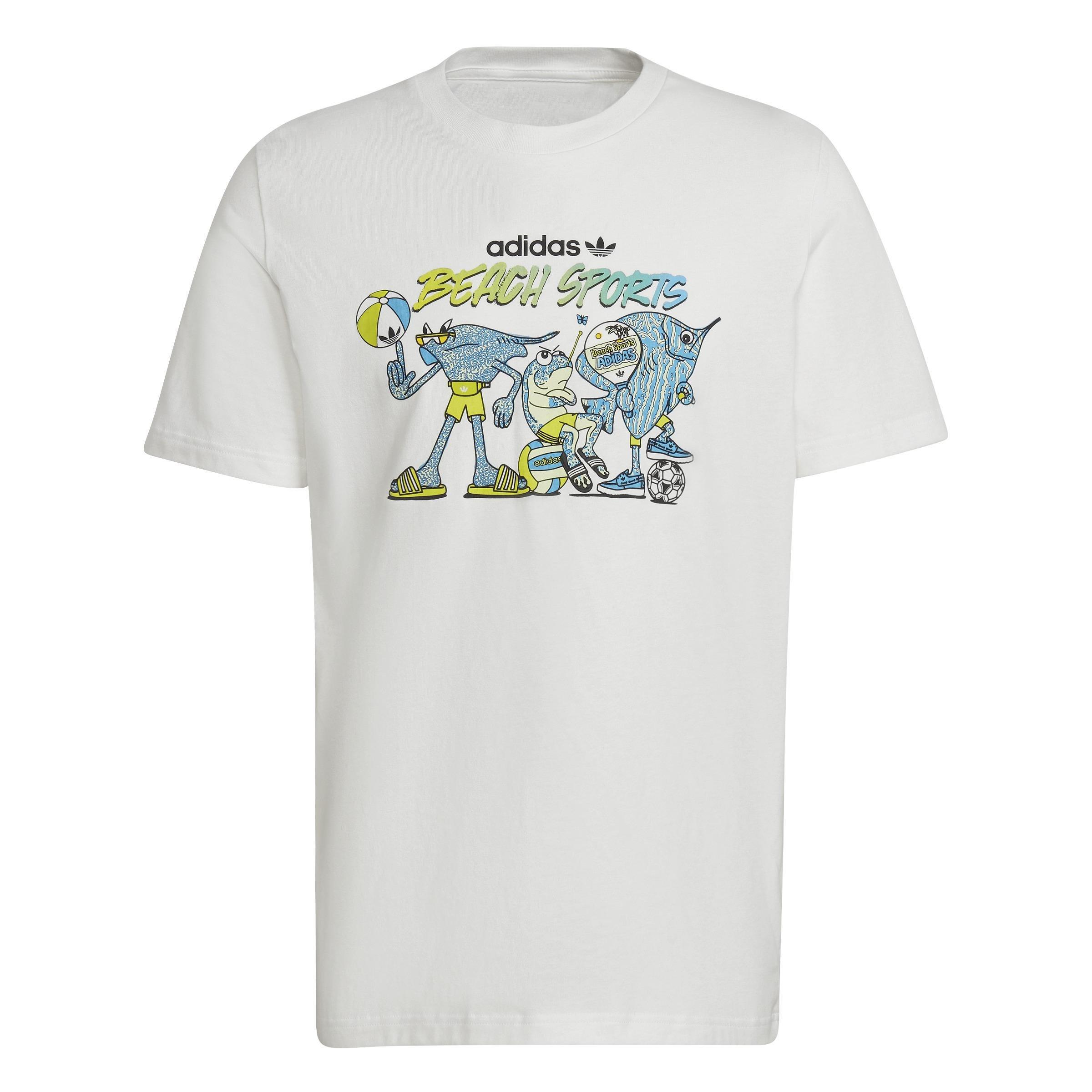 Graphic Stoked Fish T-Shirt, White, A901_ONE, large image number 17