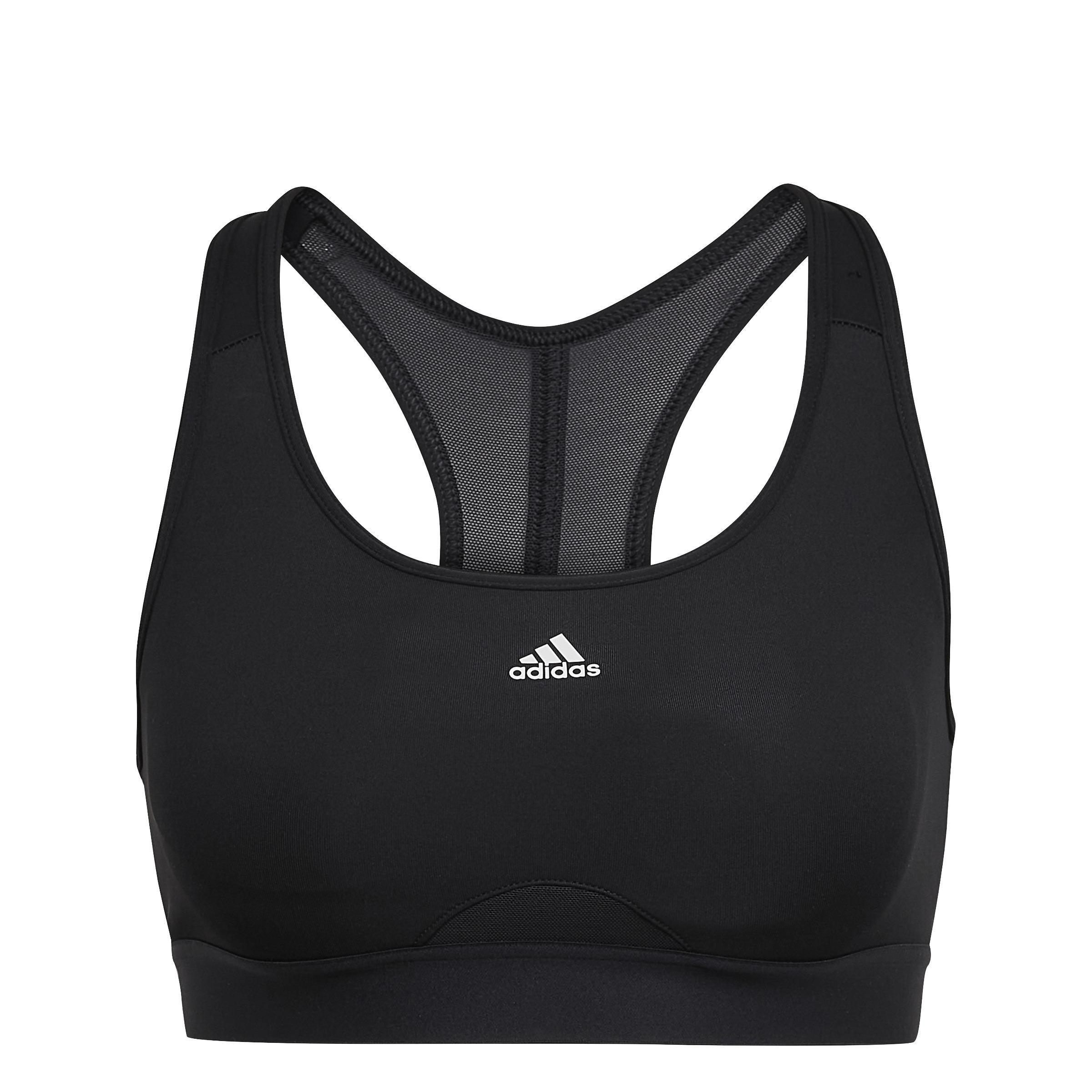 Powerreact Training Medium-Support Bra, Black, , large image number 1