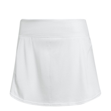 Women Tennis Match Skirt, White, A901_ONE, large image number 0