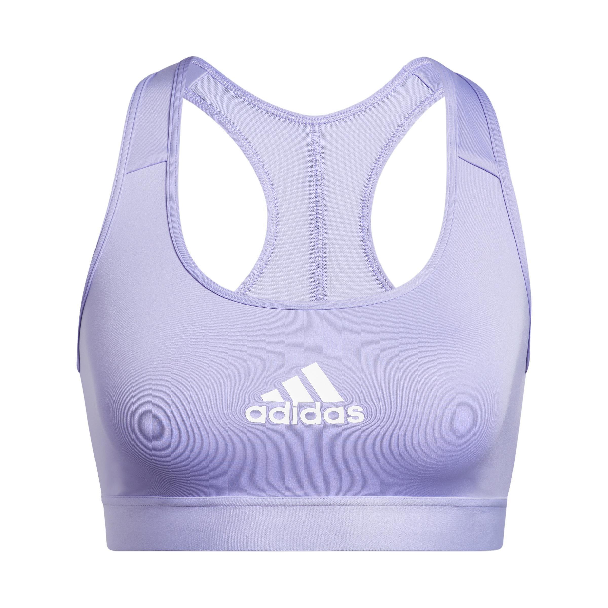 Powerreact Training Medium-Support Bra, Purple, A901_ONE, medium