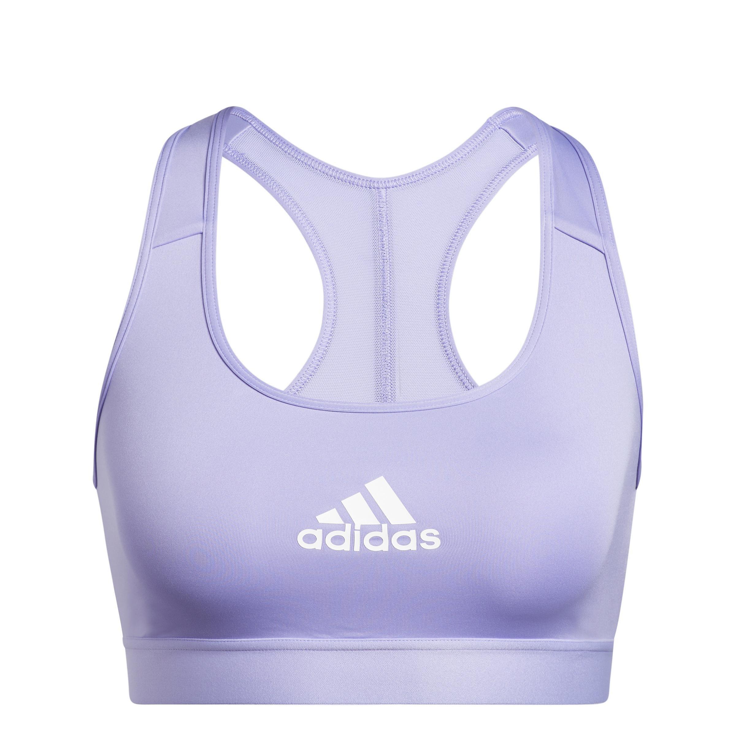 Powerreact Training Medium-Support Bra, Purple, A901_ONE, medium