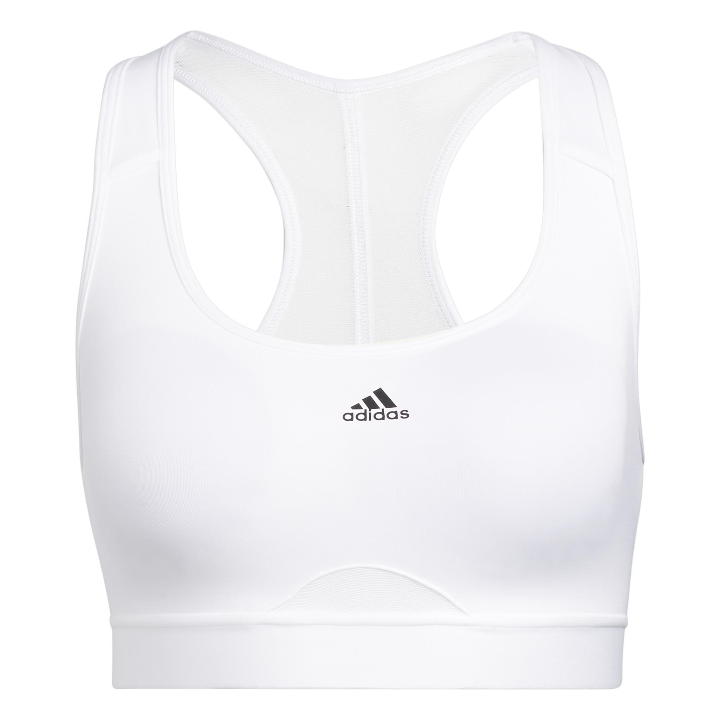 Powerreact Training Medium-Support Bra, White, , large image number 0