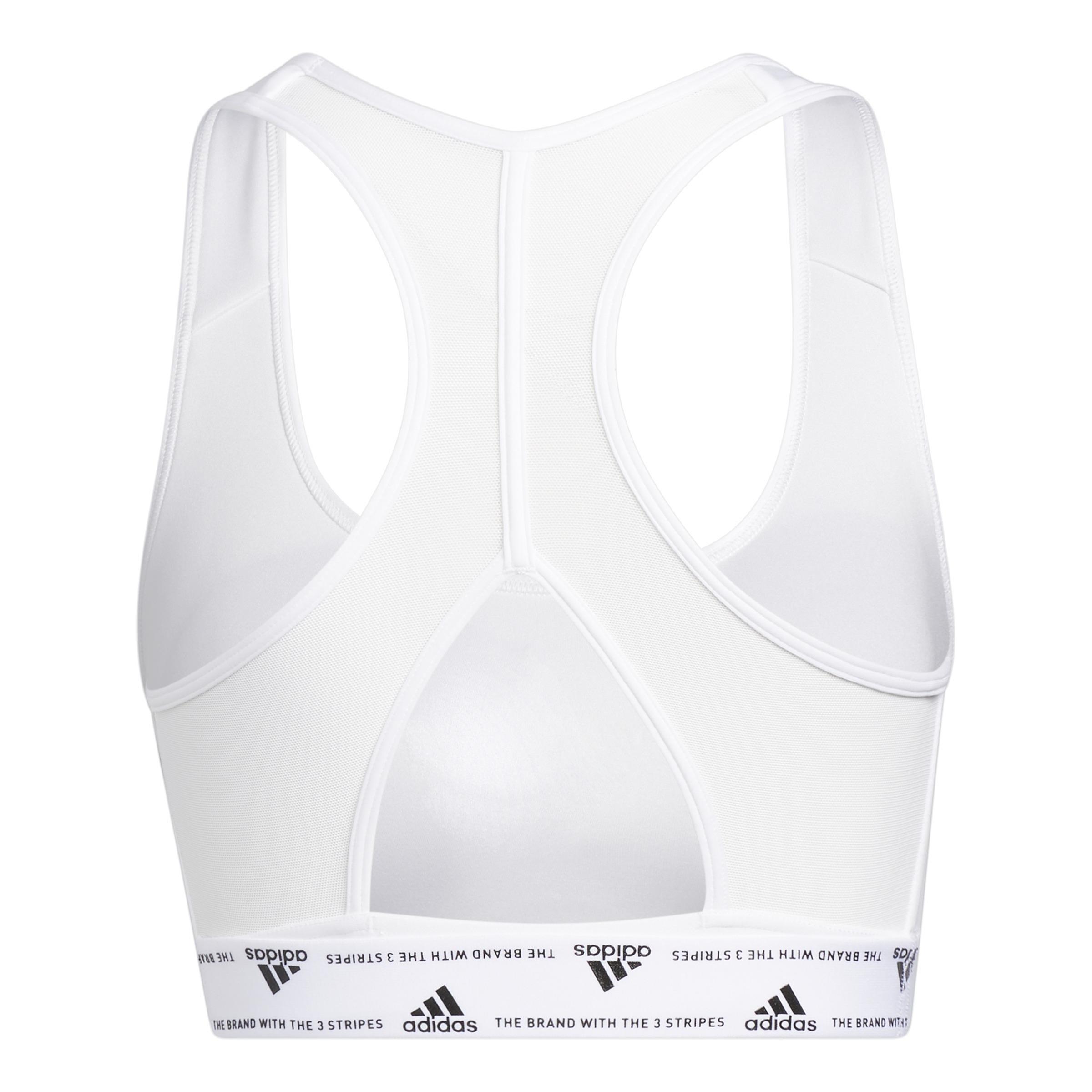 Powerreact Training Medium-Support Bra, White, , large image number 2