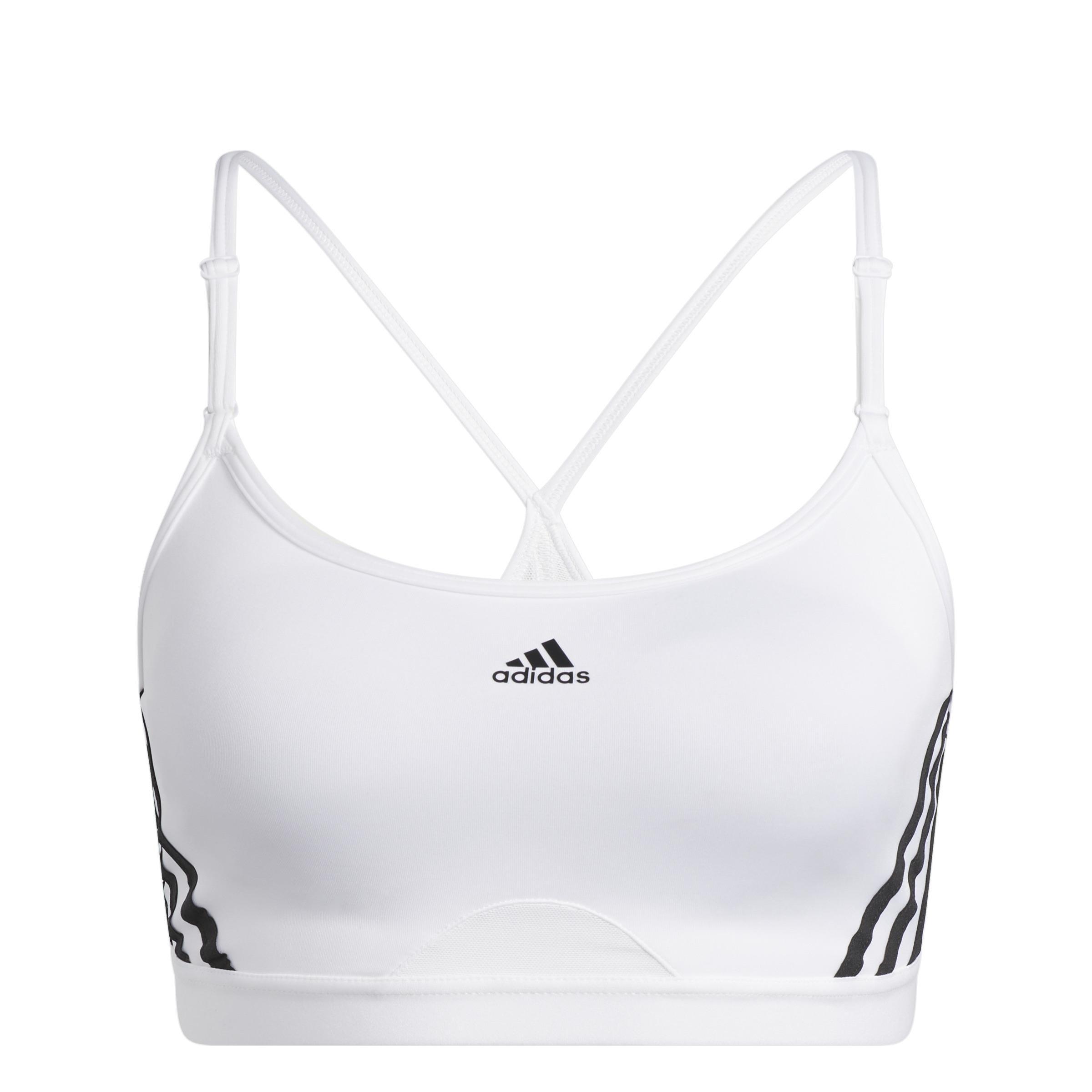 Adidas Aeroreact Training Bra, White, , large image number 0