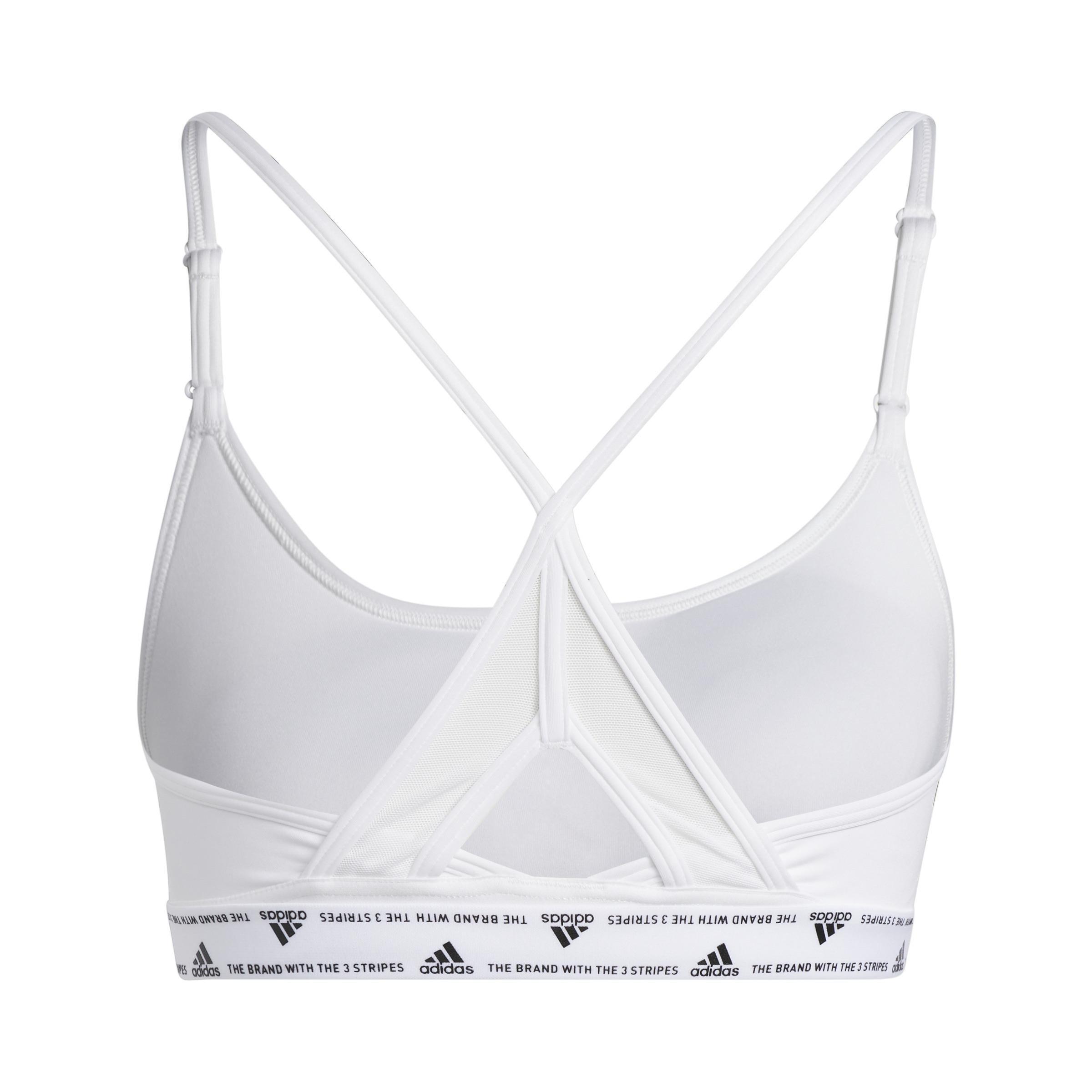 Adidas Aeroreact Training Bra, White, , large image number 2