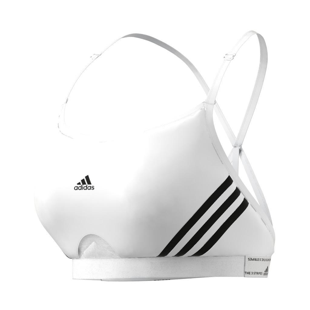 Adidas Aeroreact Training Bra, White, , large image number 5