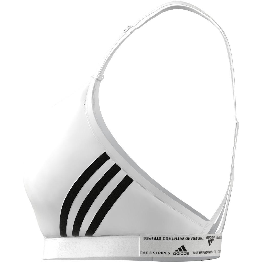 Adidas Aeroreact Training Bra, White, , large image number 7