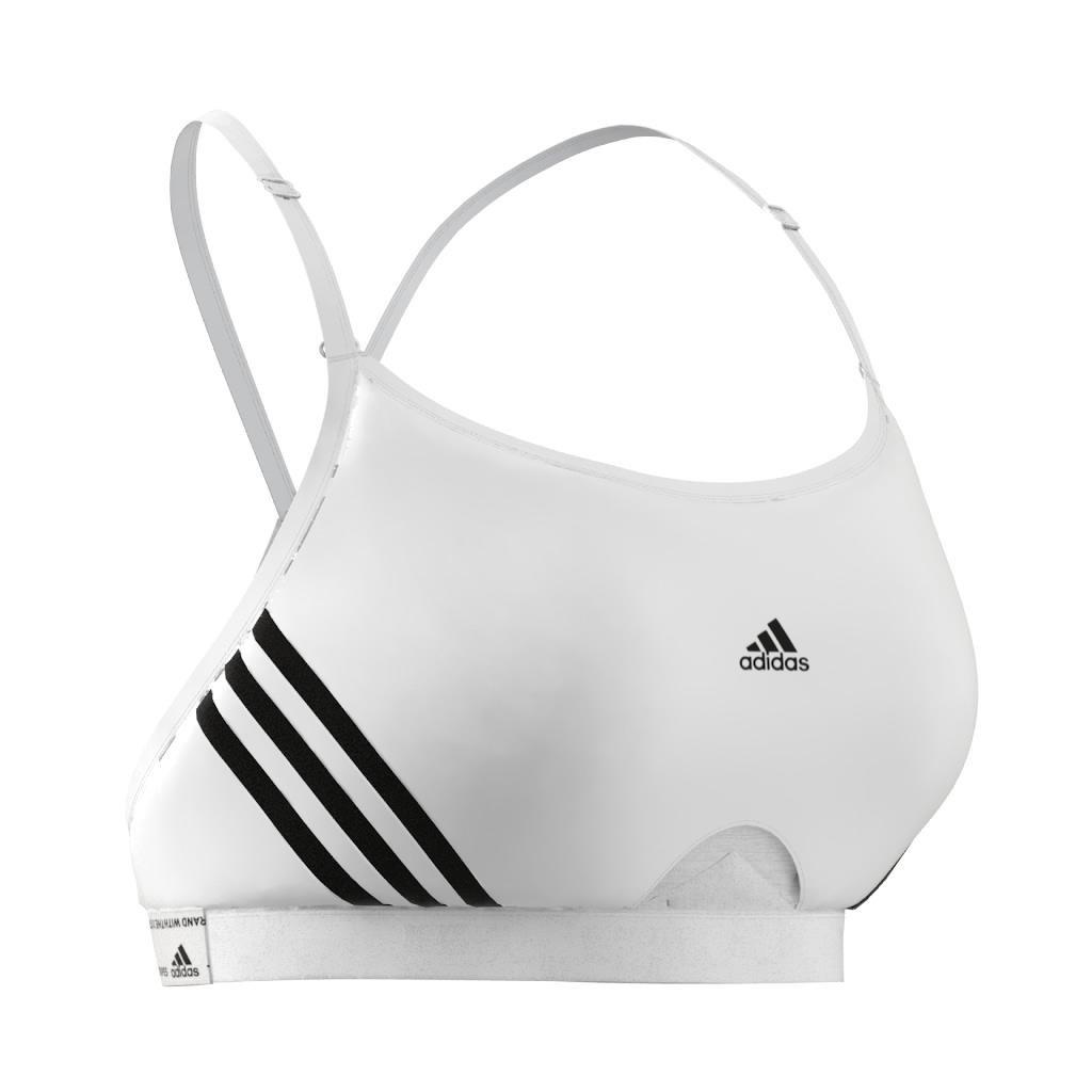Adidas Aeroreact Training Bra, White, , large image number 8