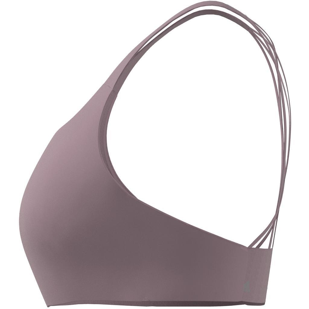 Coreflow Medium-Support Bra, Purple, , large image number 3