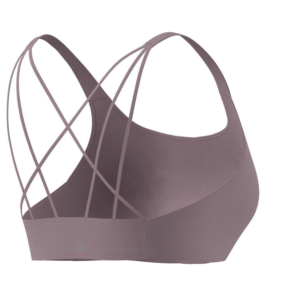 Coreflow Medium-Support Bra, Purple, , large image number 4