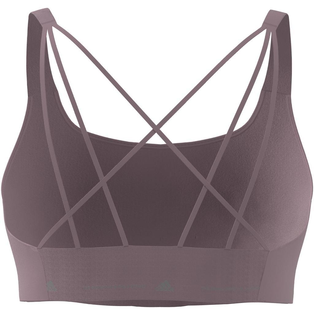 Coreflow Medium-Support Bra, Purple, , large image number 5