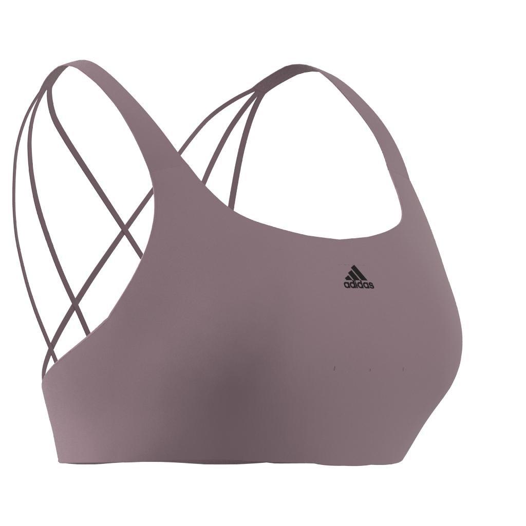 Coreflow Medium-Support Bra, Purple, , large image number 7