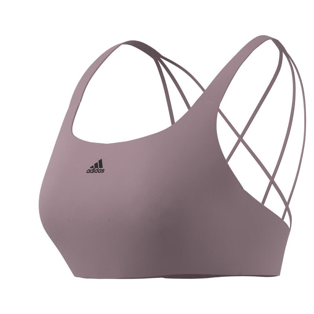 Coreflow Medium-Support Bra, Purple, , large image number 8