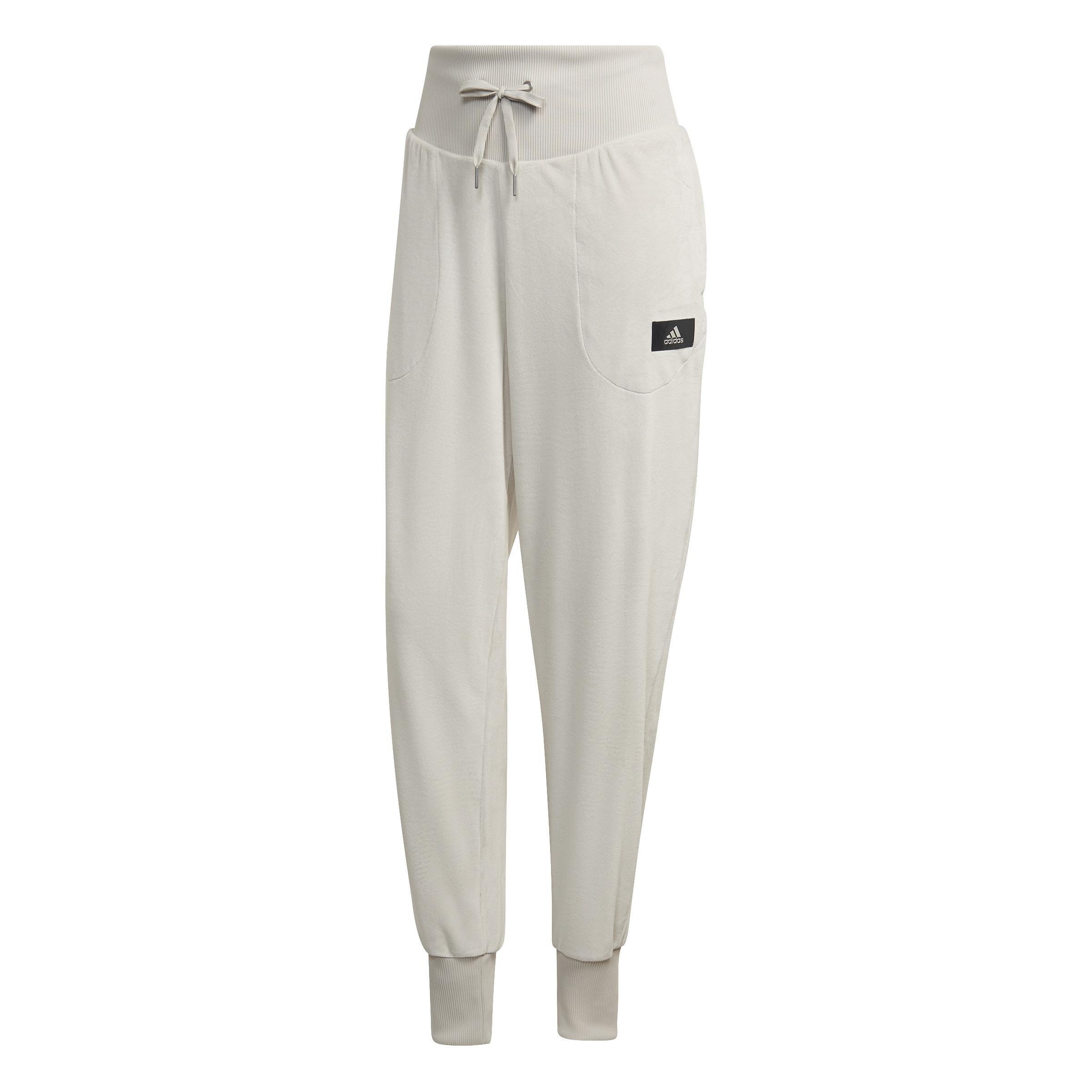 Holidayz Cozy Velour Joggers, Beige, A901_ONE, large image number 3