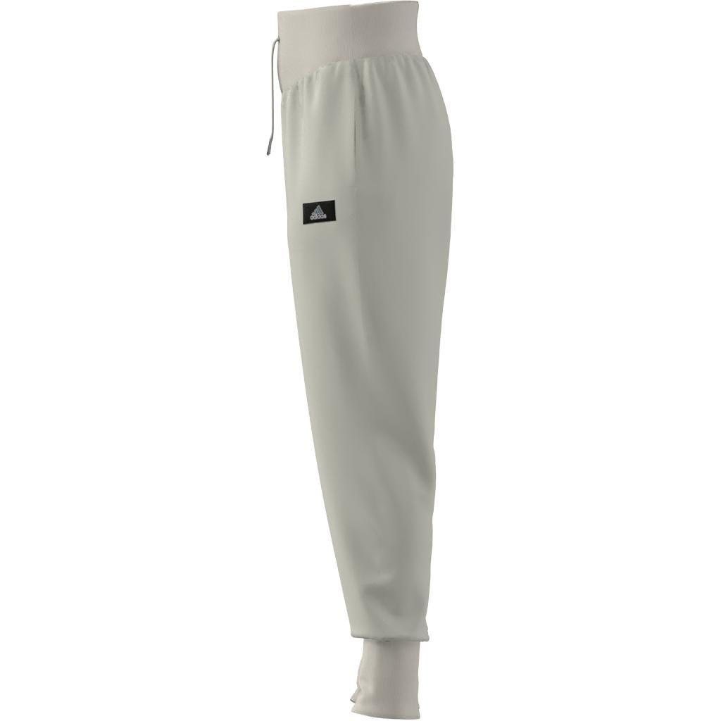  adidas Women's HOLIDAYZ Cozy Velour Joggers, Alumina