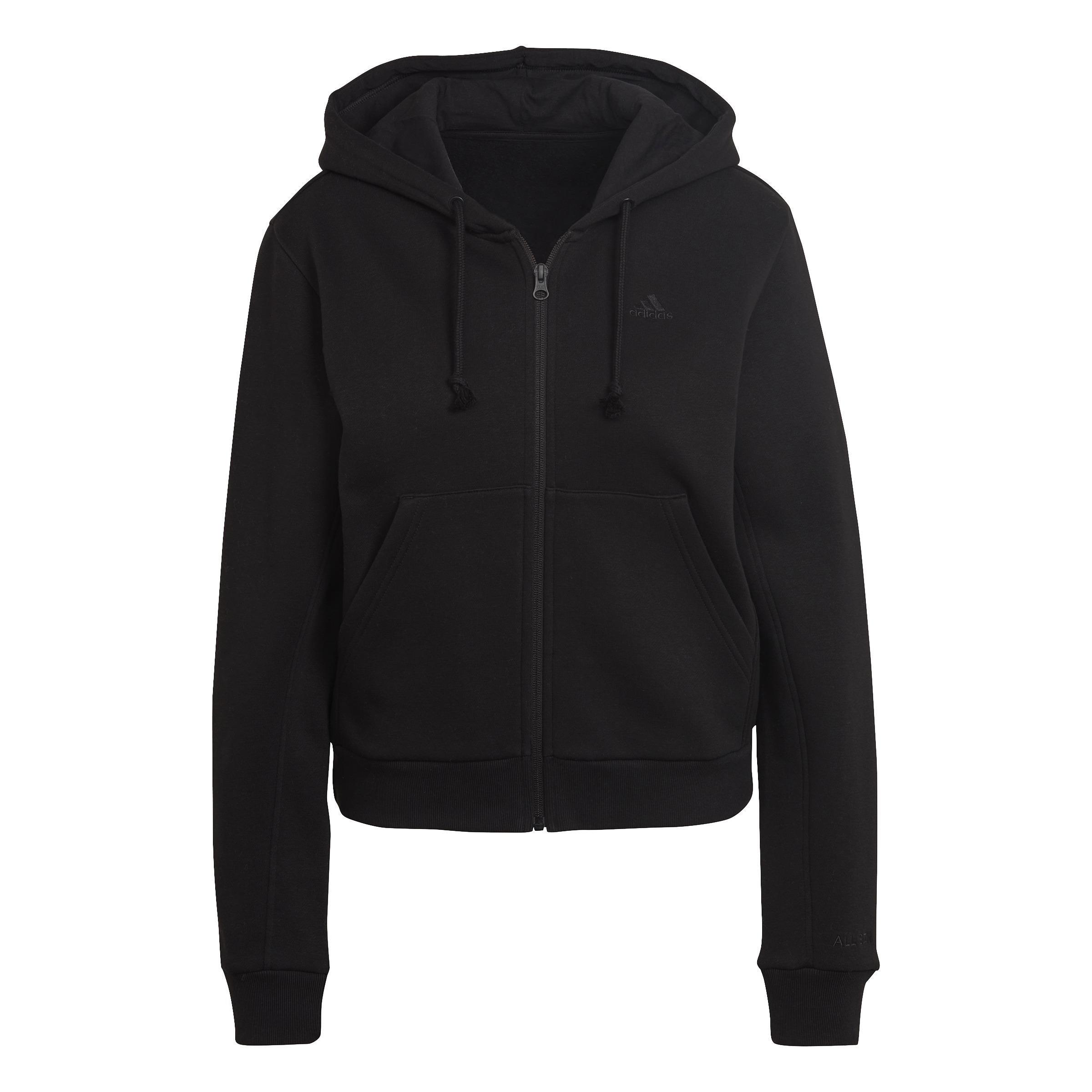 All Szn Fleece Full-Zip Hoodie, Black, A901_ONE, large image number 3
