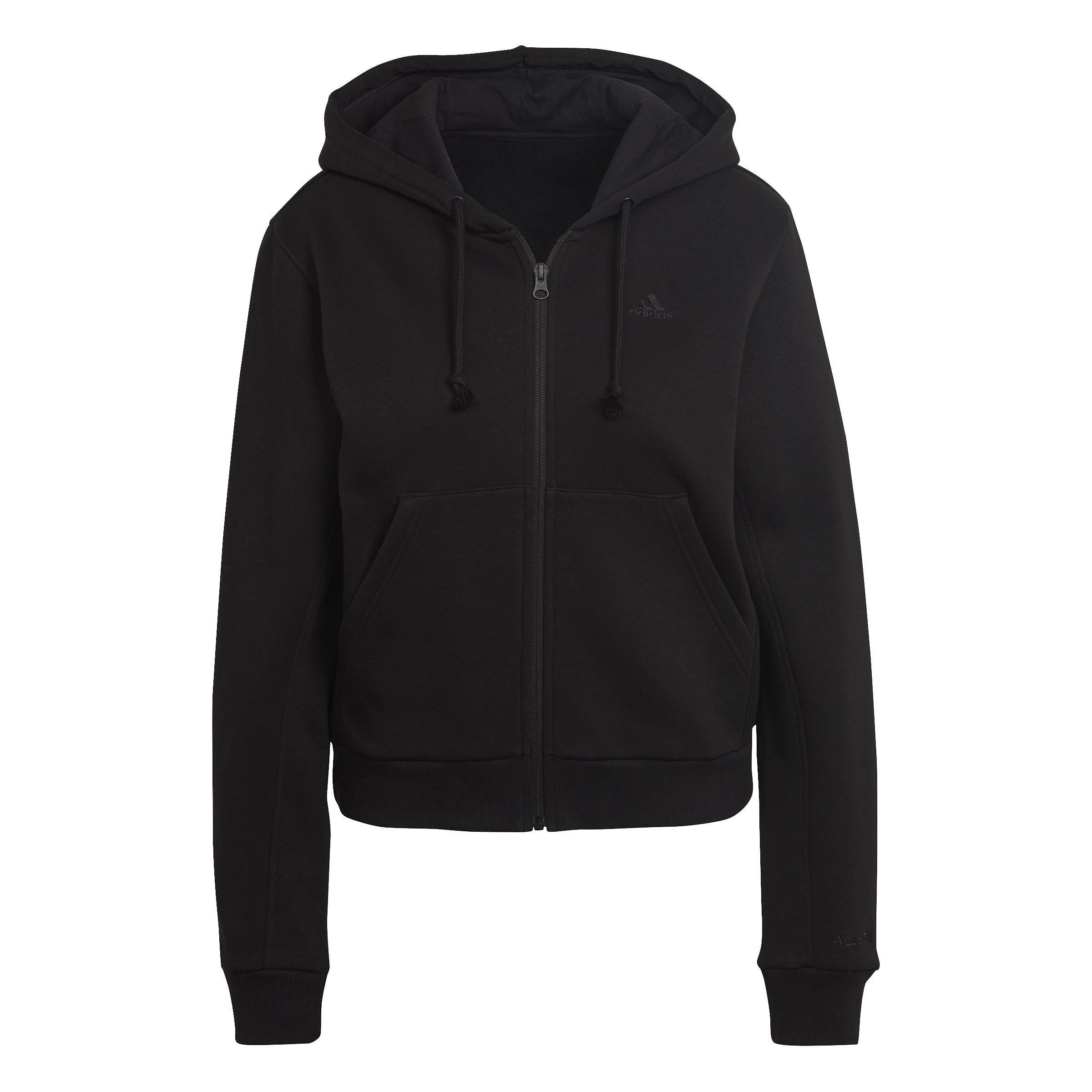 All Szn Fleece Full-Zip Hoodie, Black, A901_ONE, large image number 4