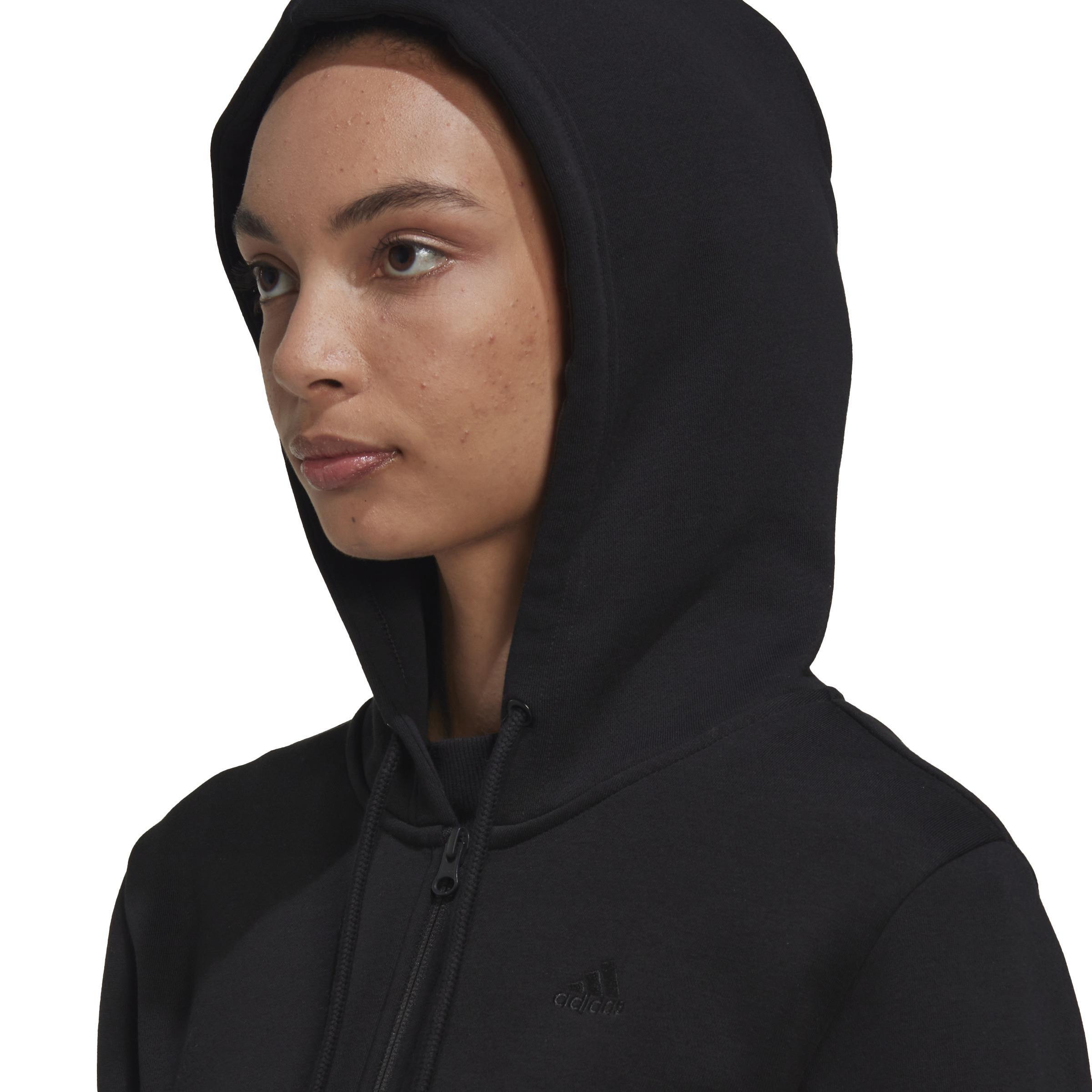 All Szn Fleece Full-Zip Hoodie, Black, A901_ONE, large image number 6