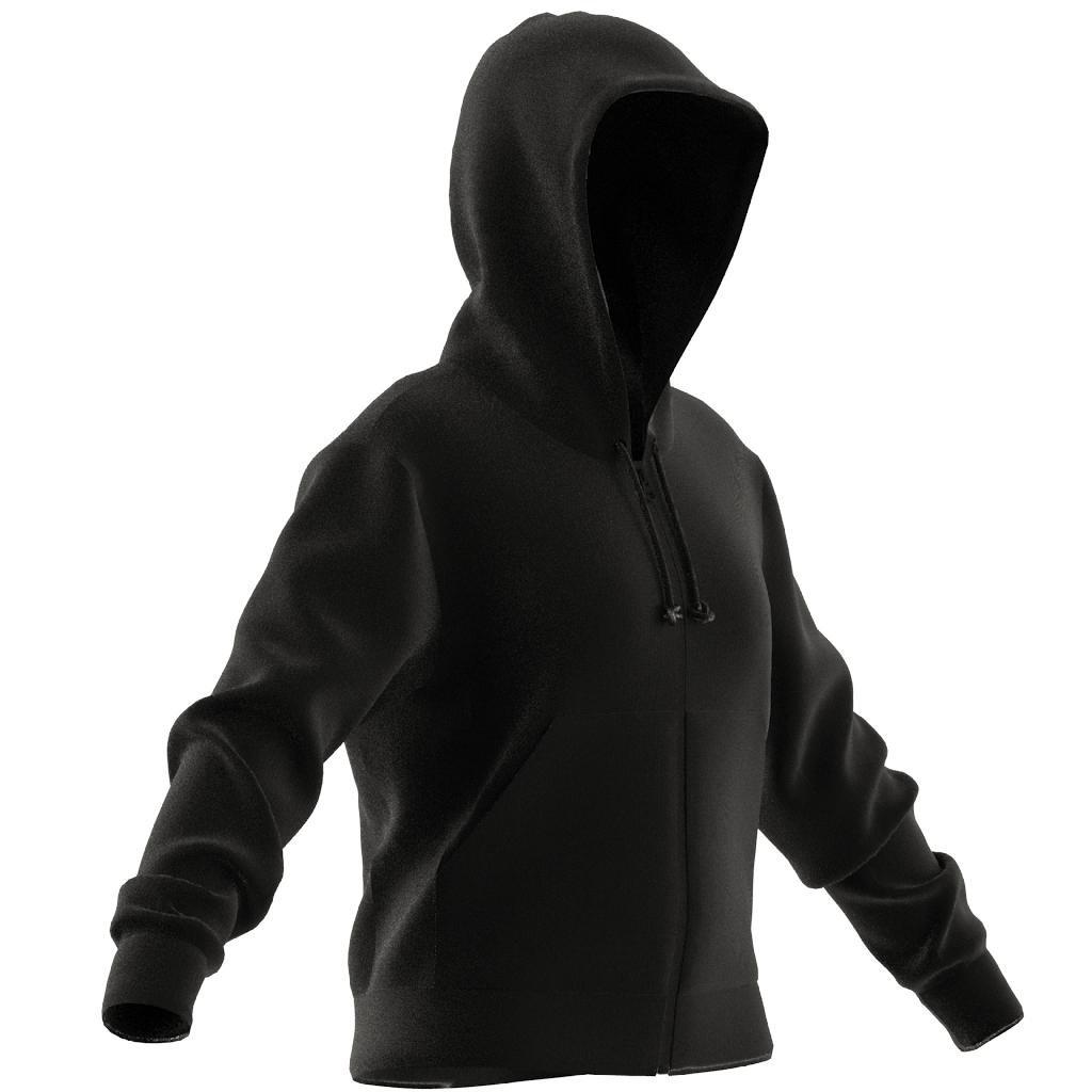 All Szn Fleece Full-Zip Hoodie, Black, A901_ONE, large image number 7