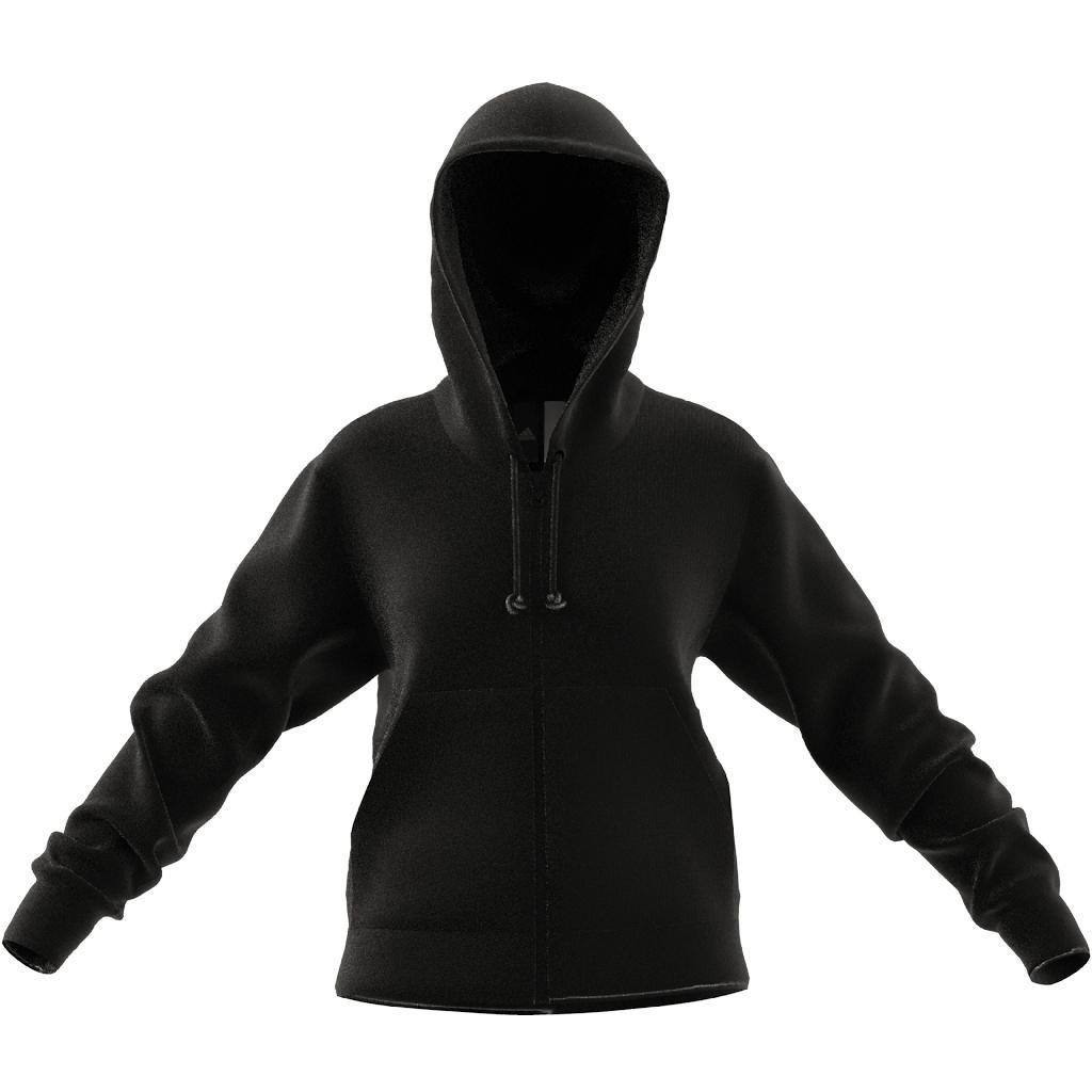 All Szn Fleece Full-Zip Hoodie, Black, A901_ONE, large image number 10