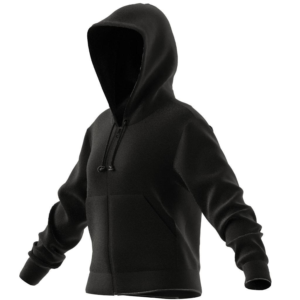 All Szn Fleece Full-Zip Hoodie, Black, A901_ONE, large image number 12