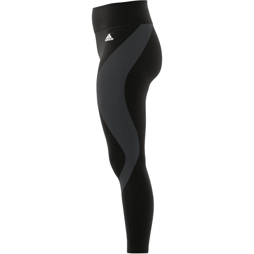 Training Essentials Hiit Colourblock 7/8 Tights, Black, A901_ONE, large image number 4