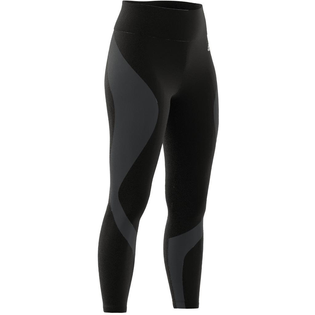 Training Essentials Hiit Colourblock 7/8 Tights, Black, A901_ONE, large image number 8