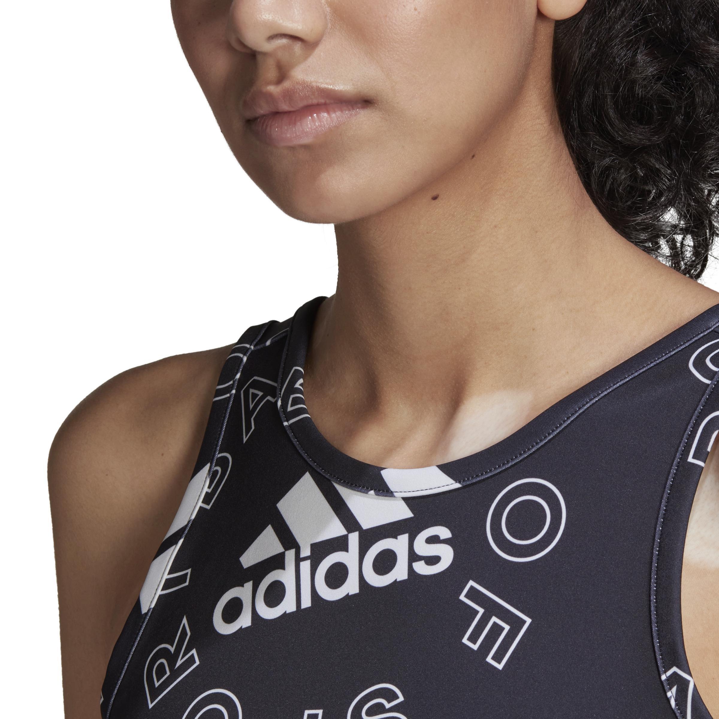 Designed 2 Move Graphic Crop Top, Black, A901_ONE, large image number 6