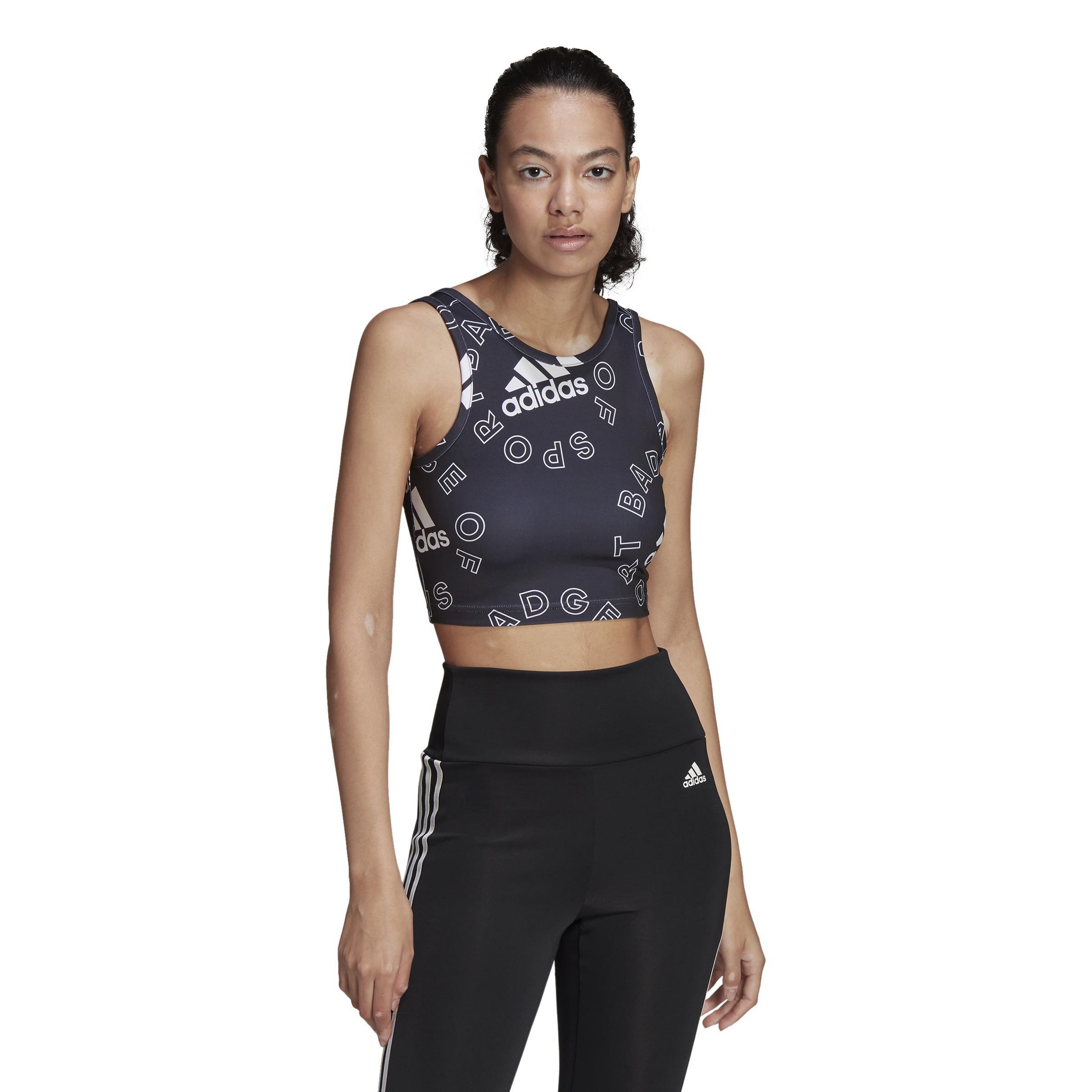 Designed 2 Move Graphic Crop Top, Black, A901_ONE, large image number 7