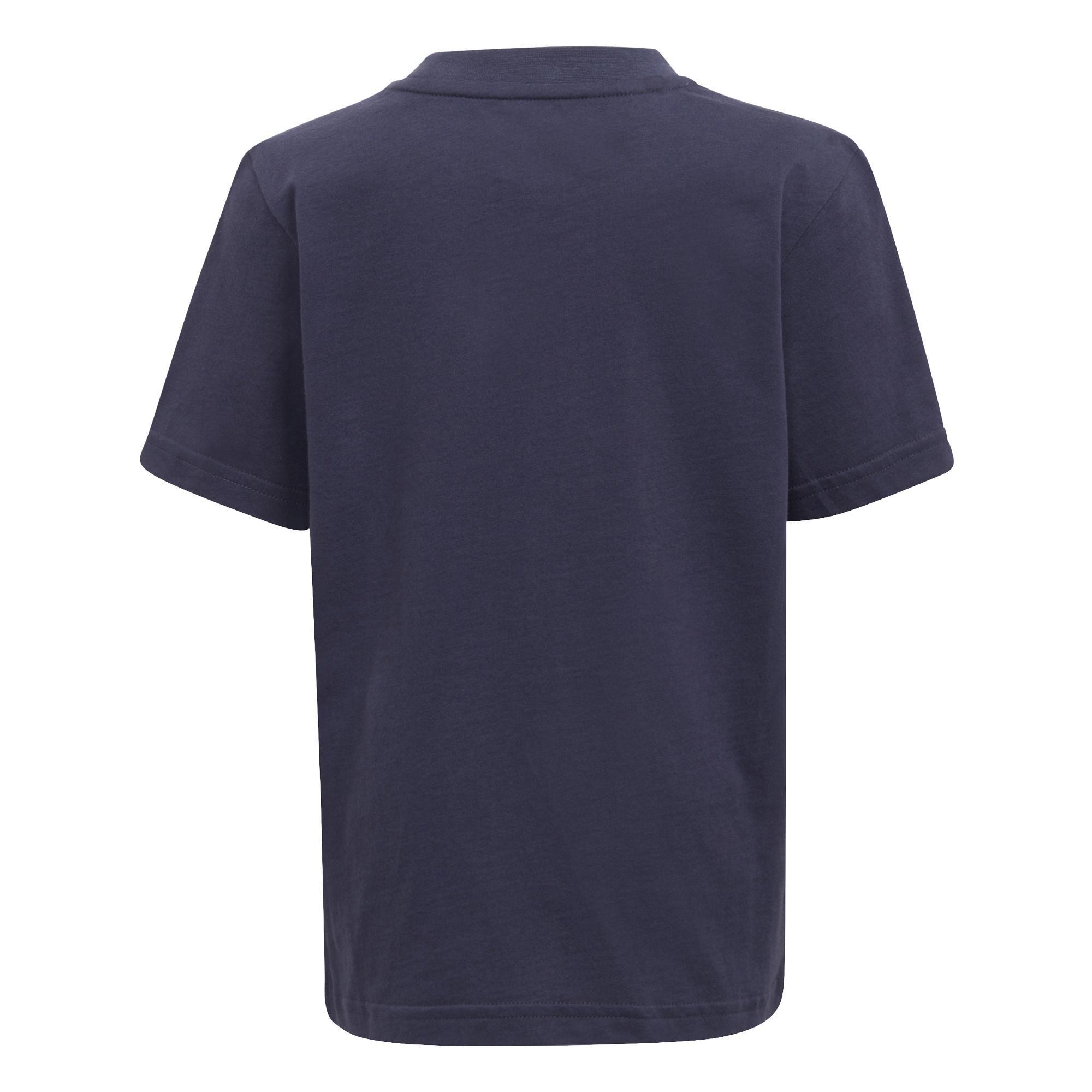 Unisex Kids Adicolor Shorts And T-Shirt Set, Blue, A901_ONE, large image number 8