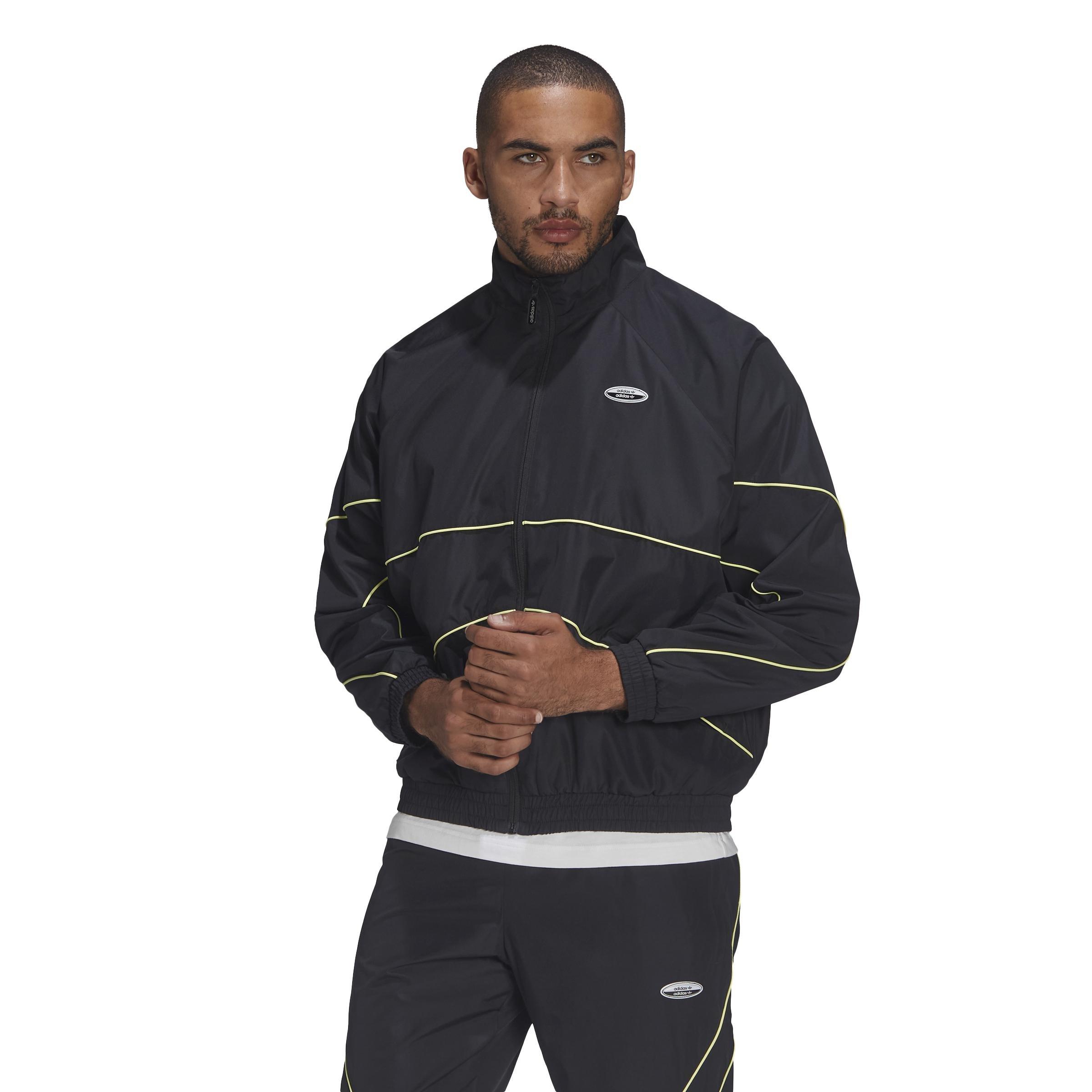 R.Y.V. Track Top, Black, A901_ONE, large image number 0