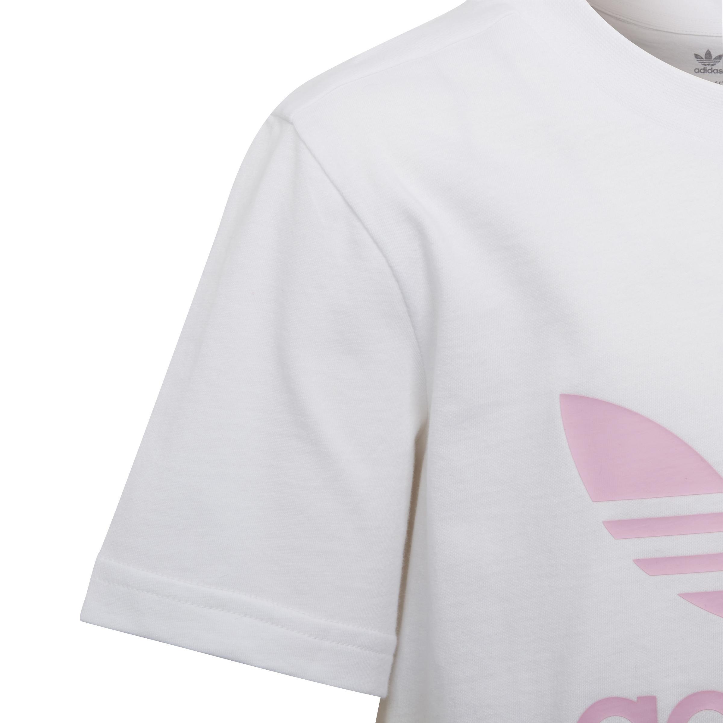 Unisex Kids Adicolor Shorts And T-Shirt Set, White, A901_ONE, large image number 4