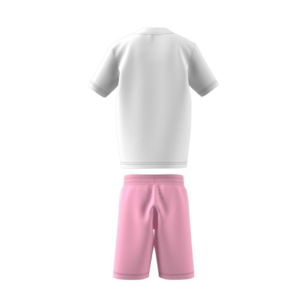 Unisex Kids Adicolor Shorts And T-Shirt Set, White, A901_ONE, large image number 7