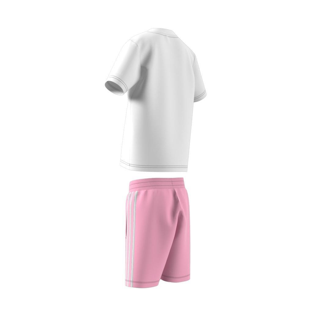 Unisex Kids Adicolor Shorts And T-Shirt Set, White, A901_ONE, large image number 11