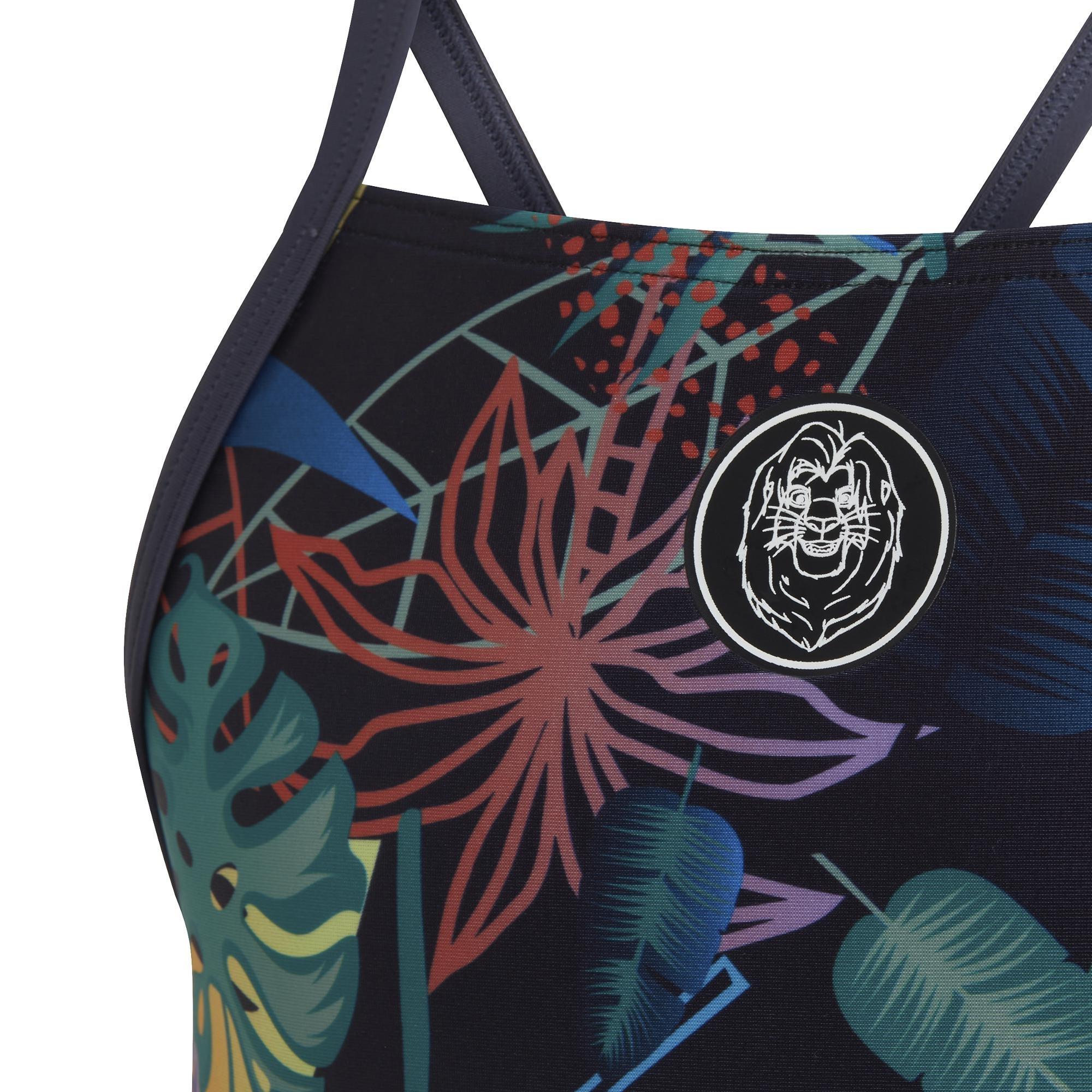 Kids Lion King Swimsuit, Blue, , large image number 2