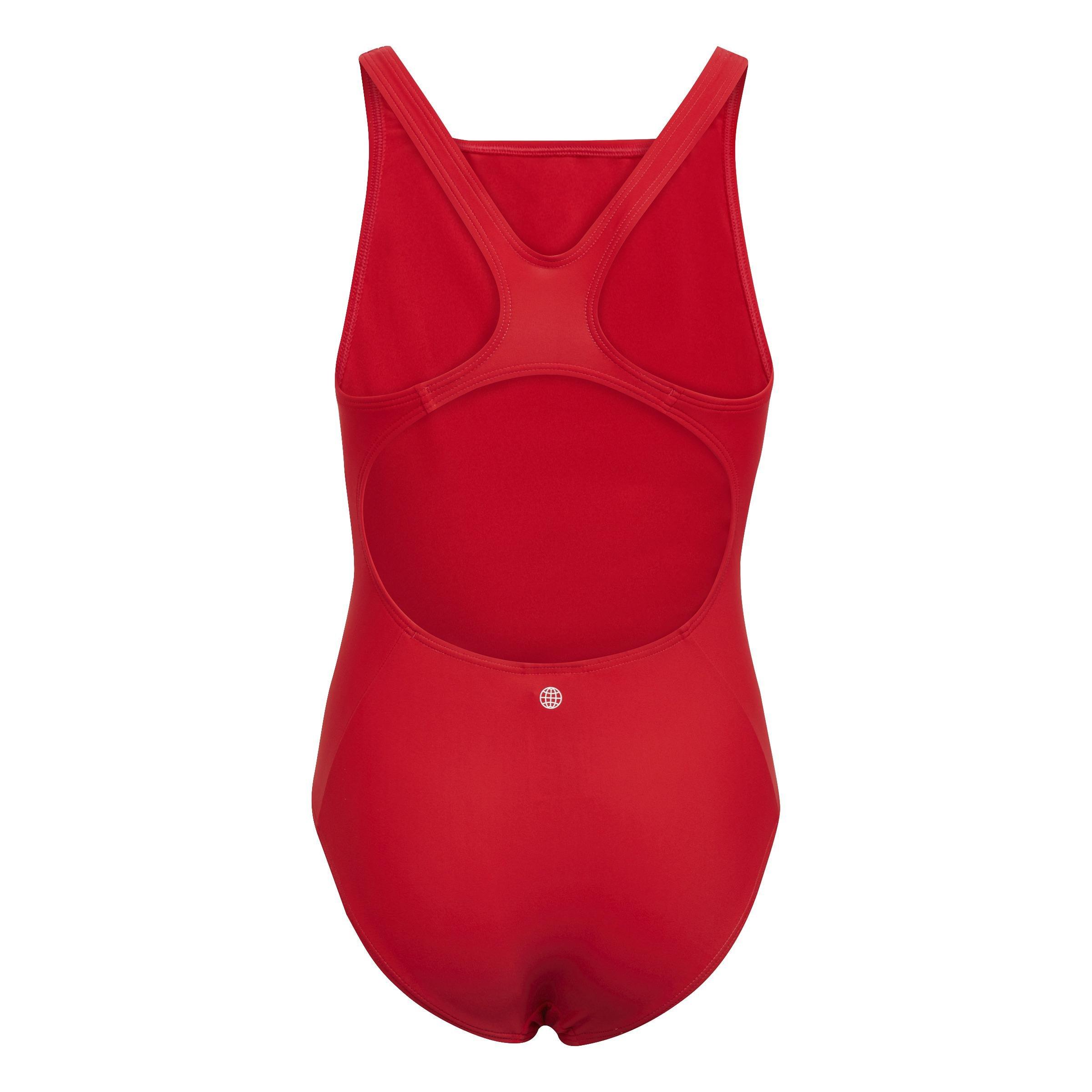 Badge Of Sport Swimsuit, Red, A901_ONE, large image number 2