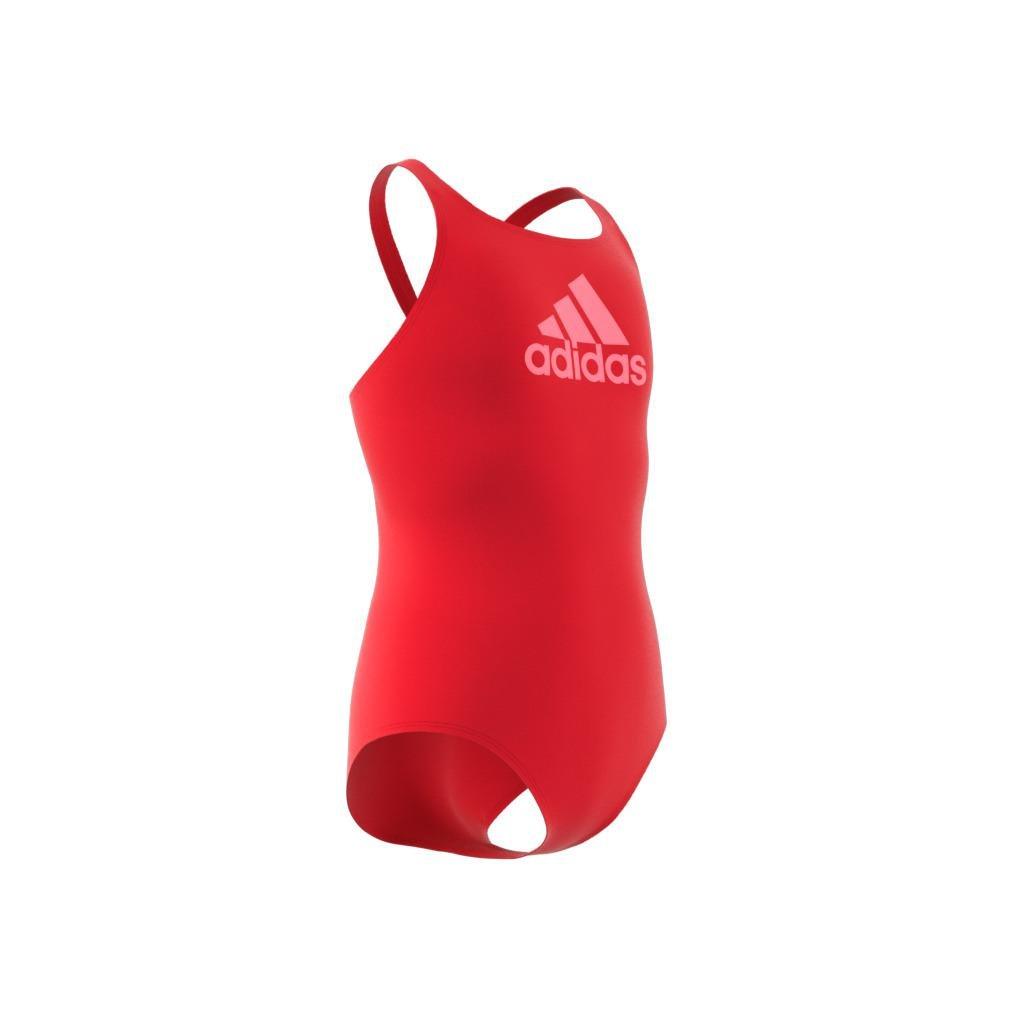 Kids Badge Of Sport Swimsuit, Red, , large image number 8