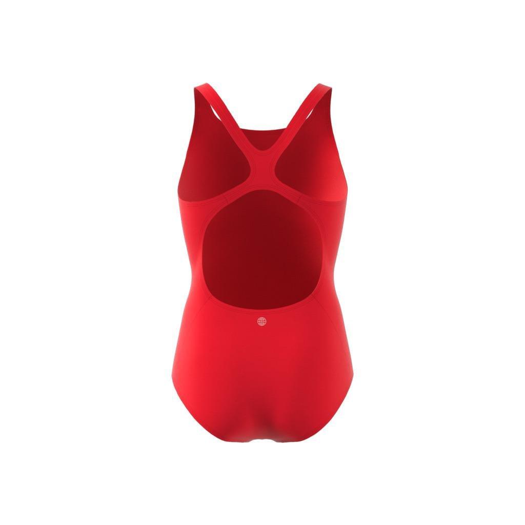 Kids Badge Of Sport Swimsuit, Red, , large image number 12
