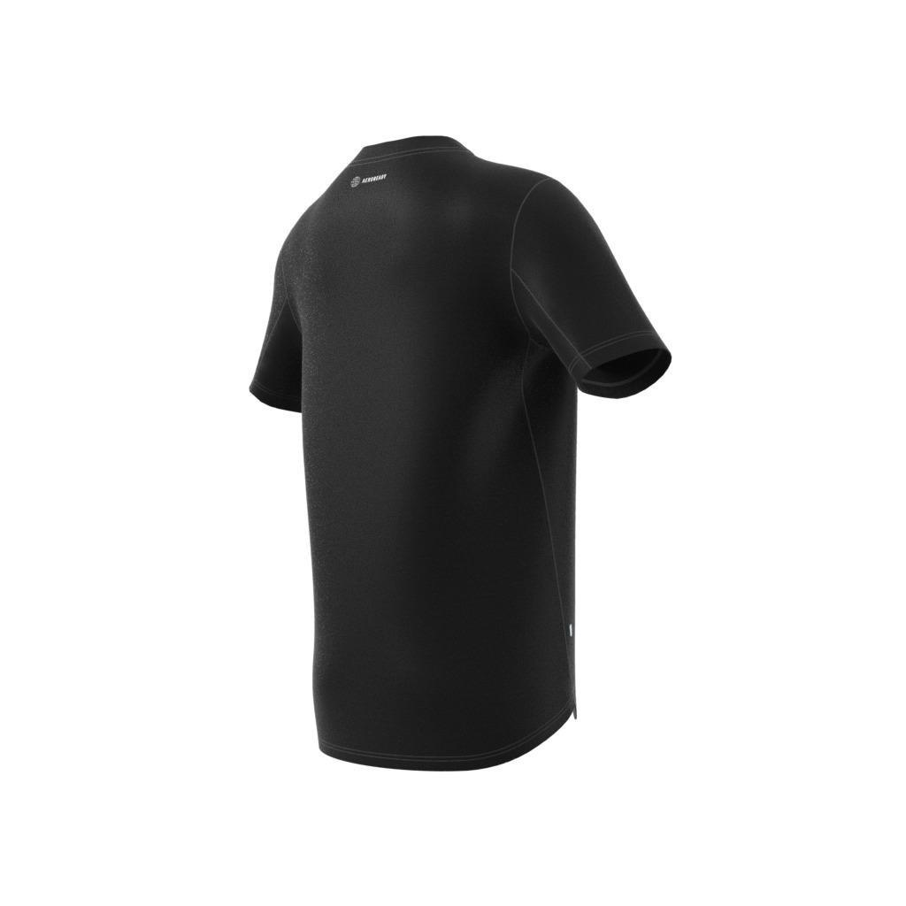 Kids Designed for Sport AEROREADY Training T-Shirt, Black, , large image number 9