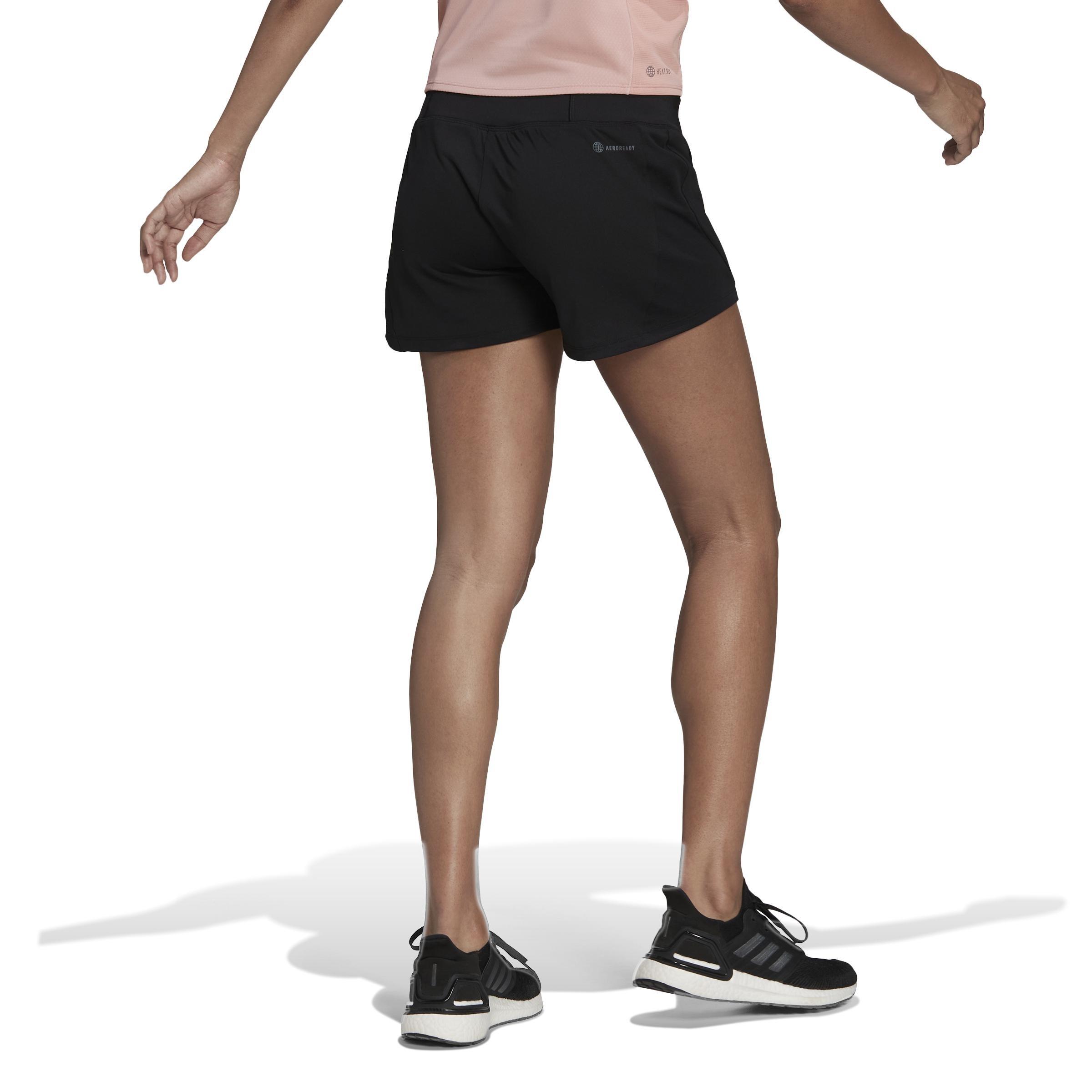 Hiit Training Knit Shorts, Black, , large image number 2