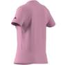 Women Essentials Slim Logo T-Shirt, Pink, A901_ONE, thumbnail image number 4