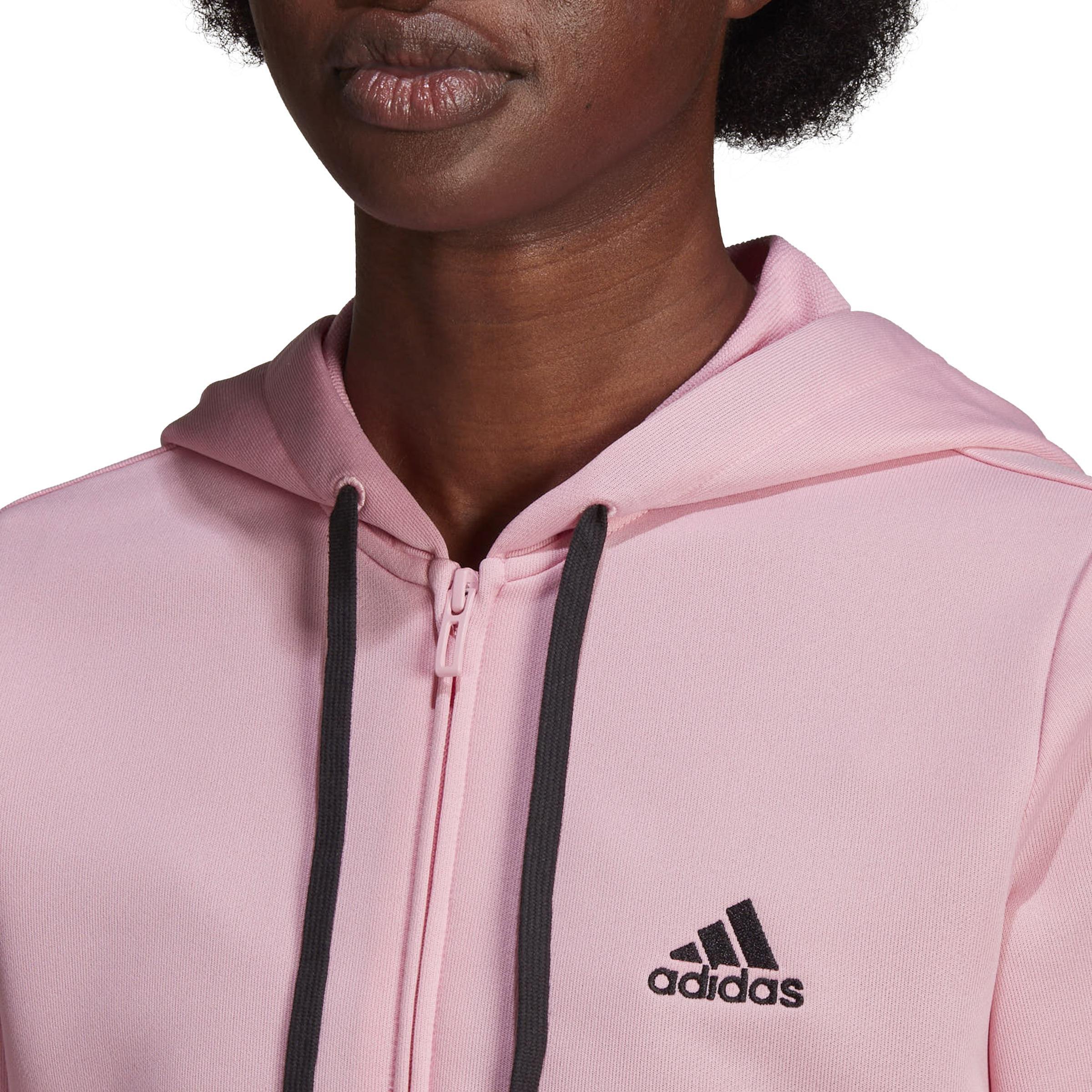 Essentials Logo French Terry Tracksuit, Pink, , large image number 3