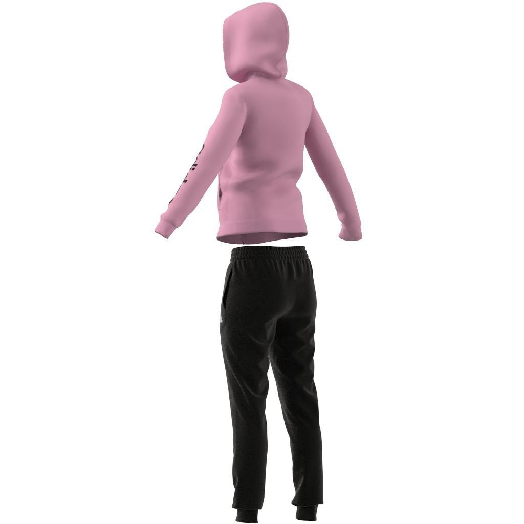 Essentials Logo French Terry Tracksuit, Pink, , large image number 15